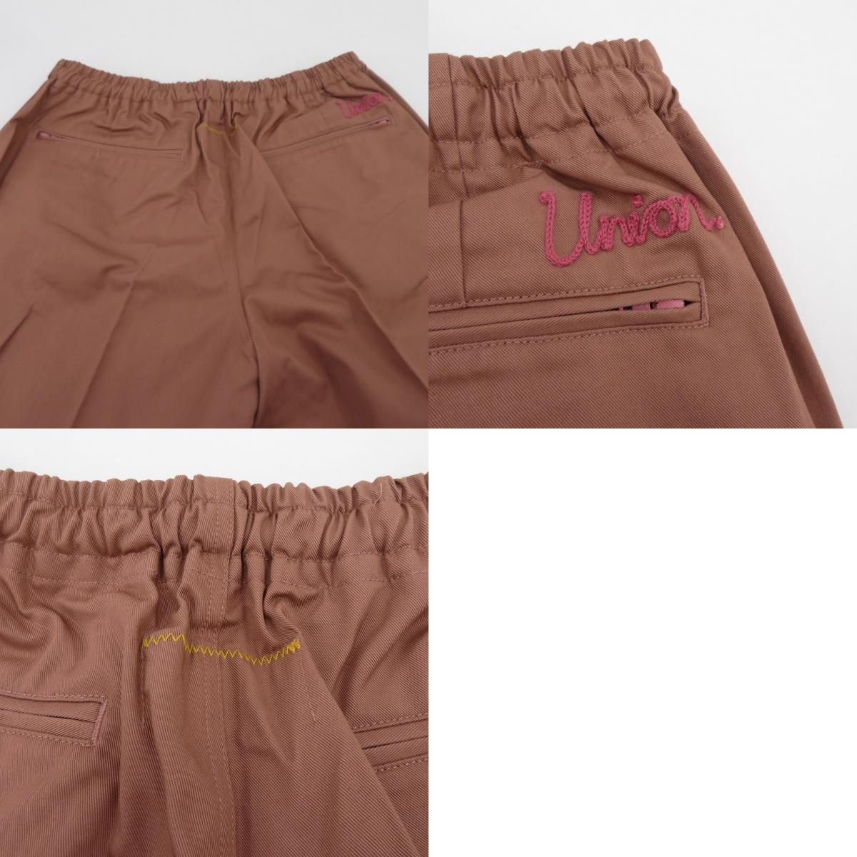 UNION | ユニオン PAIGE PANTS その他ボトムス 23S1001010500931 ピンク サイズ:M【瀬戸大橋店】