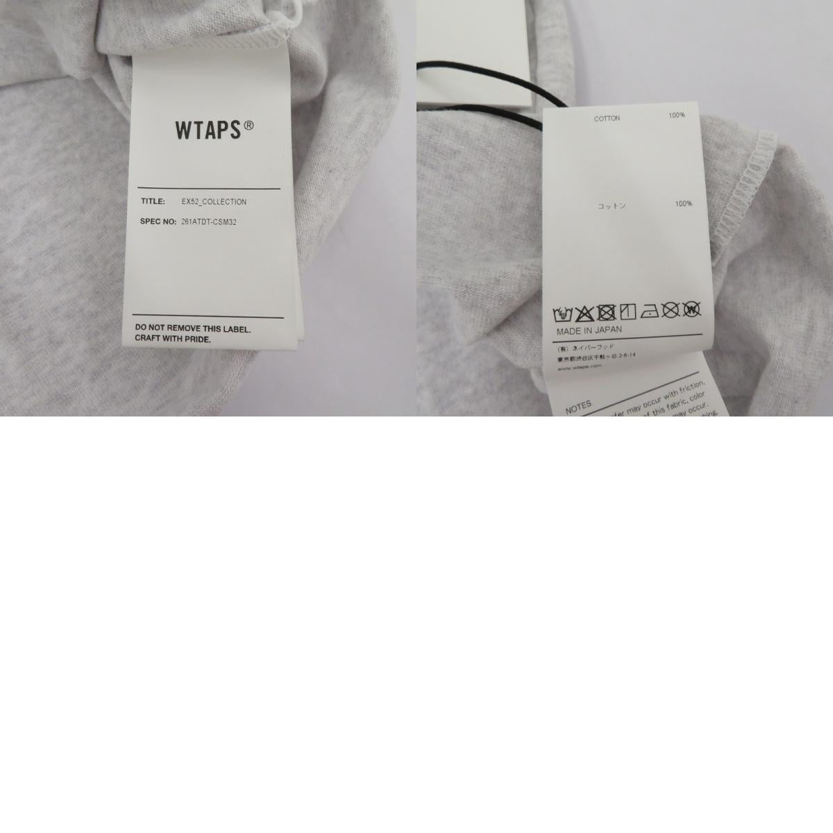 W)TAPS | ダブルタップス BC/SS/COTTON タンクトップ 261ATDT-CSM32 グレー サイズ:3【瀬戸大橋店】