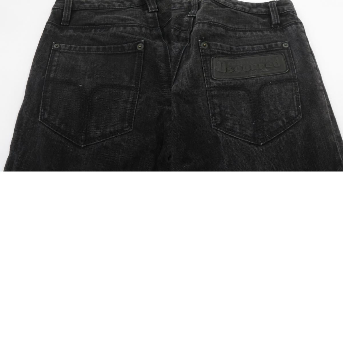 DSQUARED2 | ディースクエアード スキニーパンツ 72LA091 ブラック サイズ:36【瀬戸大橋店】