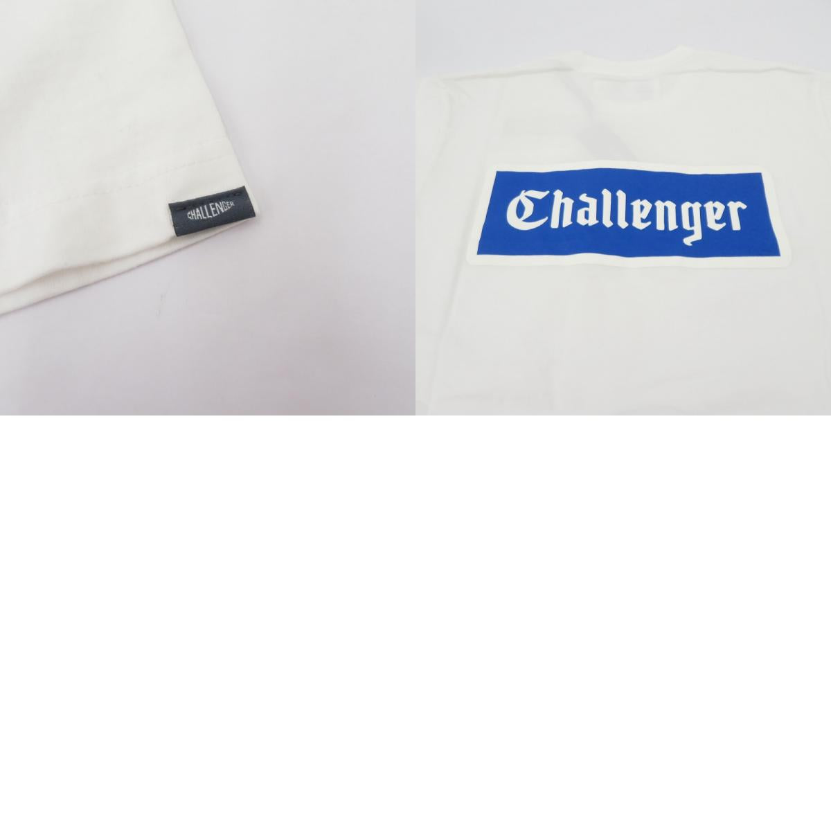 CHALLENGER | チャレンジャー LOGO PATCH TEE 半袖Tシャツ CLG-TS 023-004 ホワイト サイズ:S【瀬戸大橋店】
