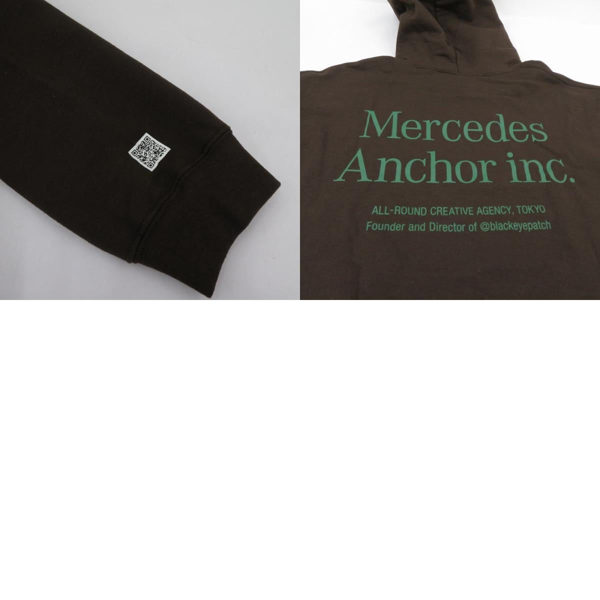 MERCEDES ANCHOR INC | メルセデスアンカー RIPSTOP DENIM SHOULDER BAG パーカー ブラウン サイズ:XL【瀬戸大橋店】