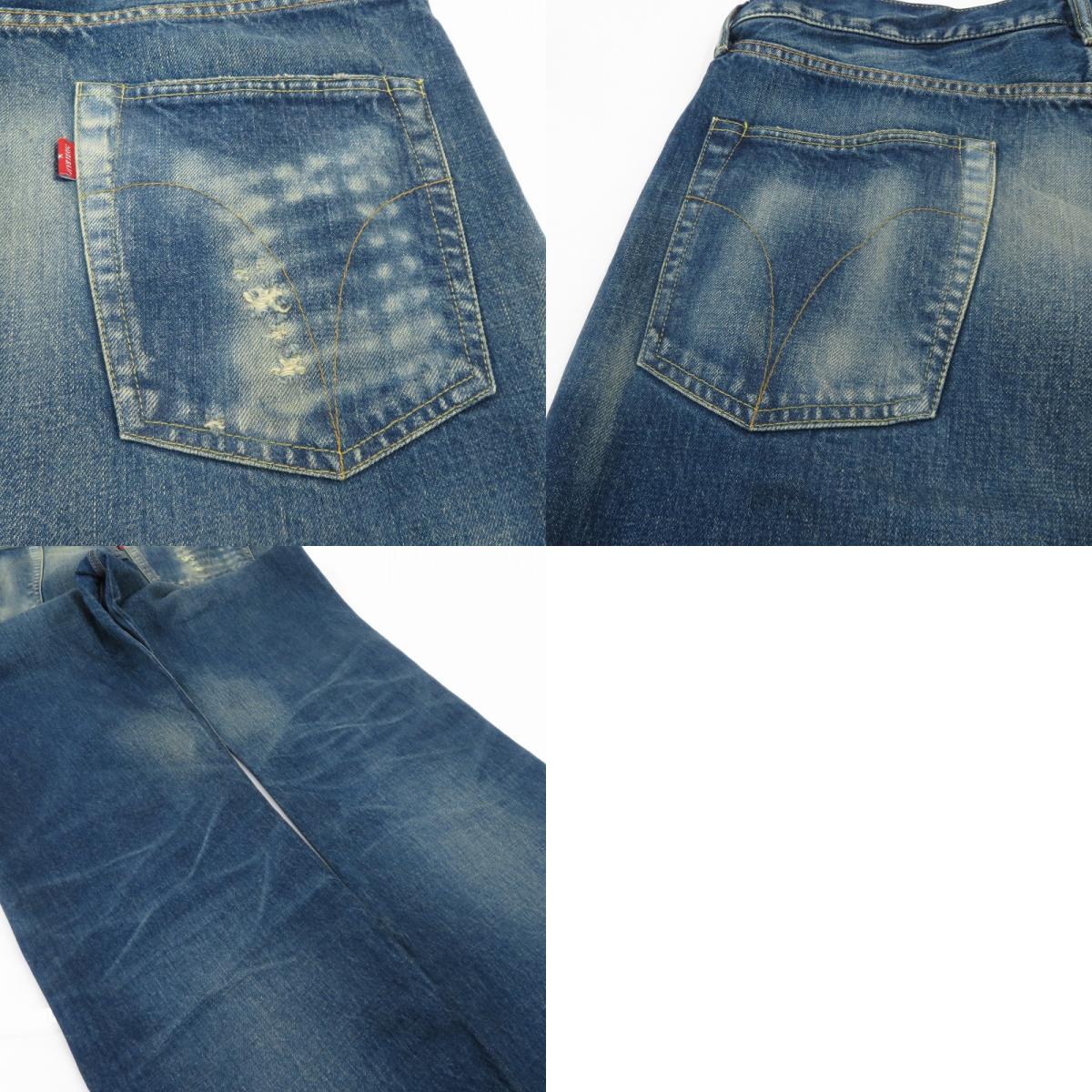 HYSTERIC GLAMOUR | ヒステリックグラマー HRA加工 デニムパンツ 02251AP02 ブルー サイズ:34【瀬戸大橋店】
