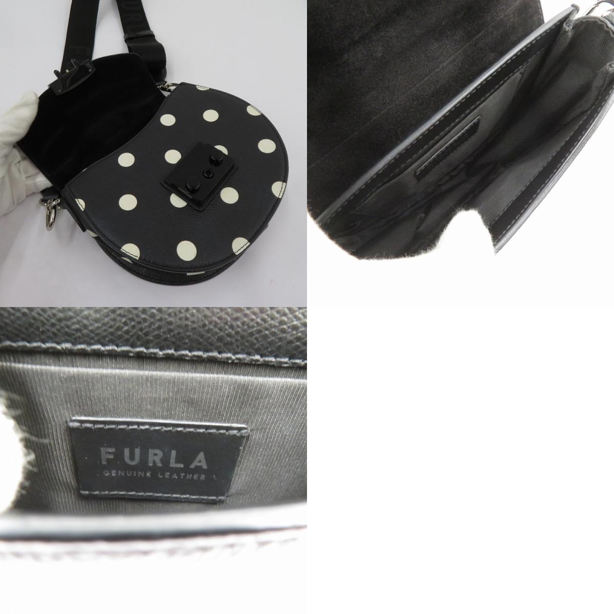 Furla | フルラ METROPOLIS MINI CROSSBODY ROUND ショルダーバッグ ブラック【瀬戸大橋店】