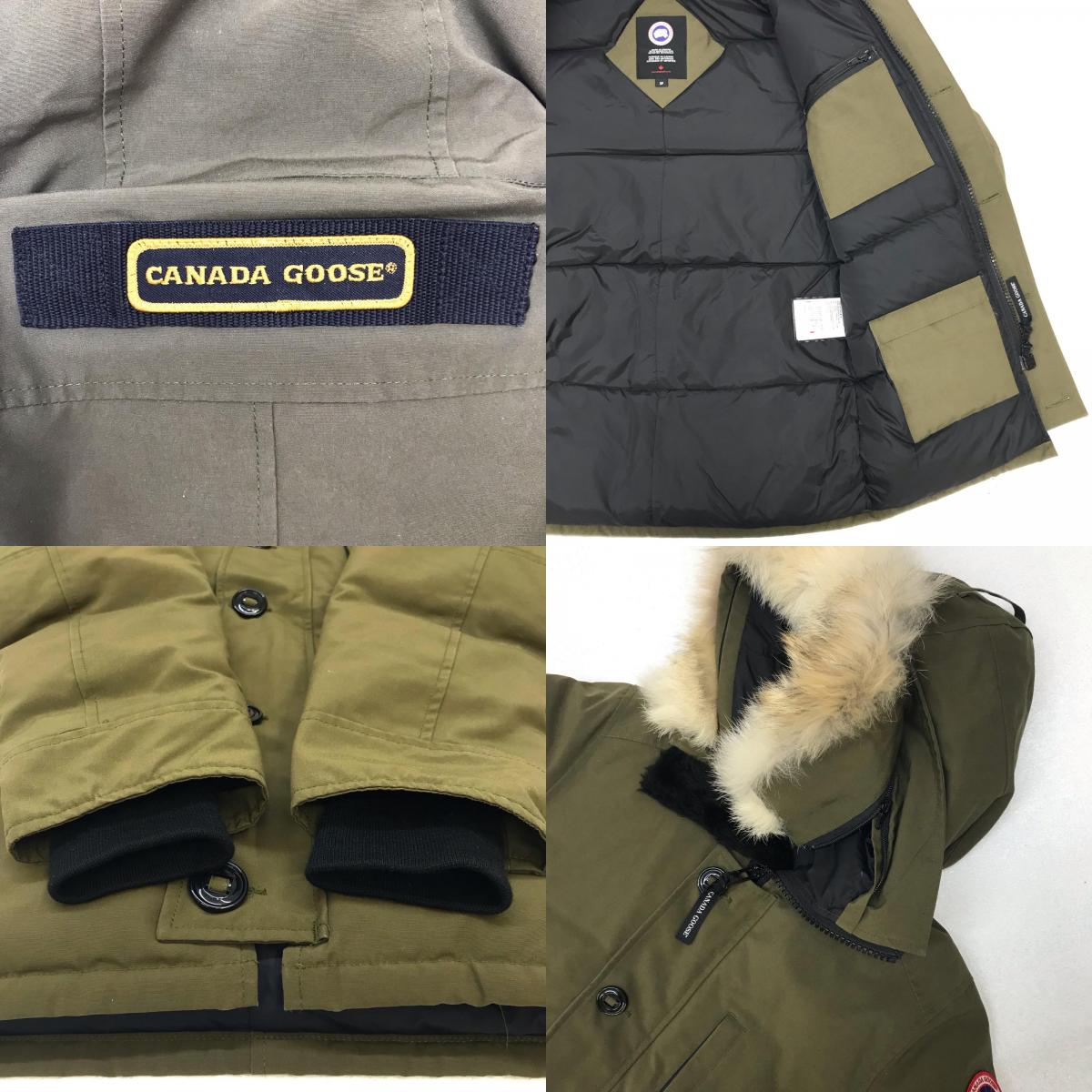 【中古】CANADA GOOSE | カナダグース Jasper Parka Heritage ダウンジャケット 3438JM オリーブ サイズ:S【加古川物流】