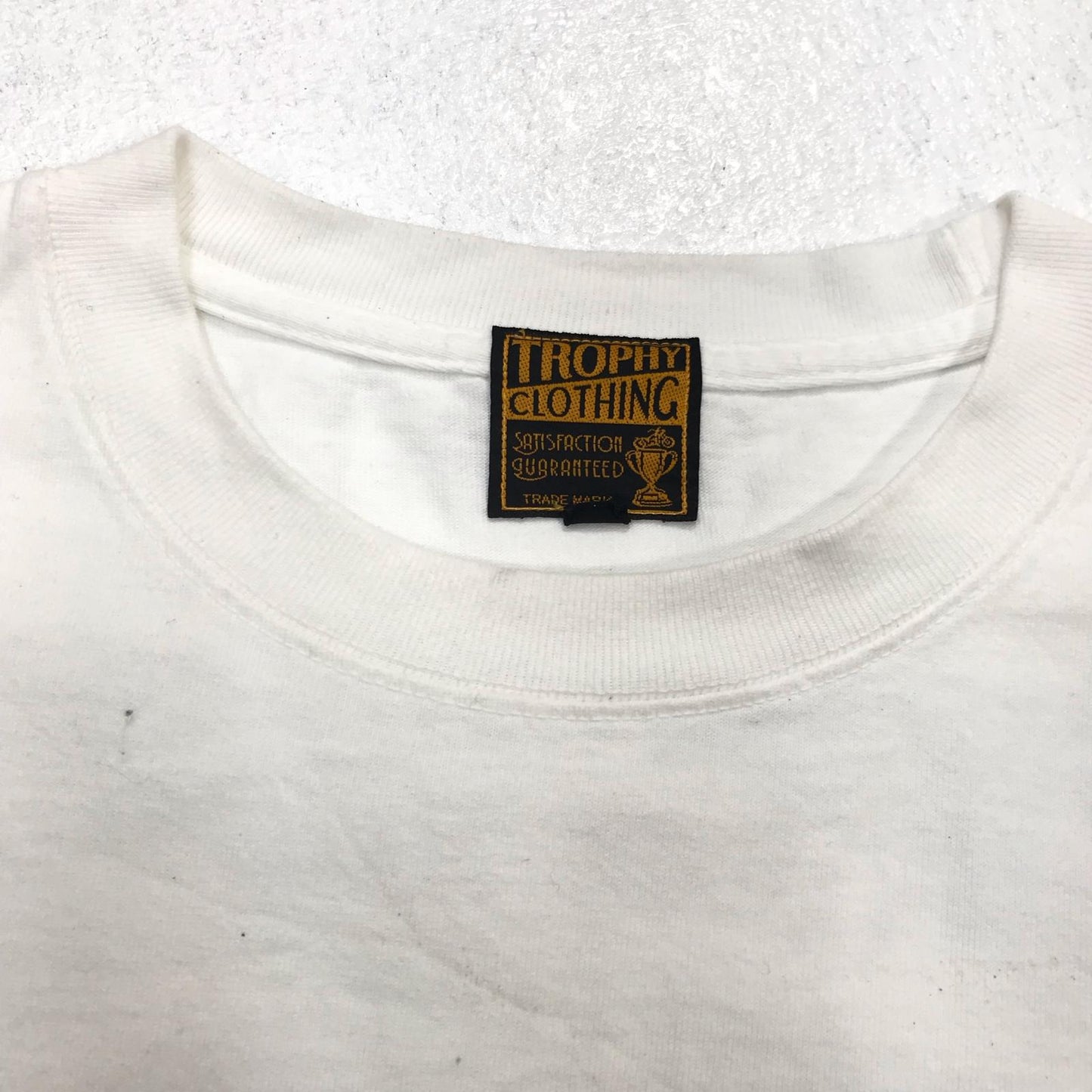 【中古】TROPHY CLOTHING | トロフィークロージング Trophy and Refined EVERY DAY 半袖Tシャツ 10488 ホワイト サイズ:M【加古川物流】