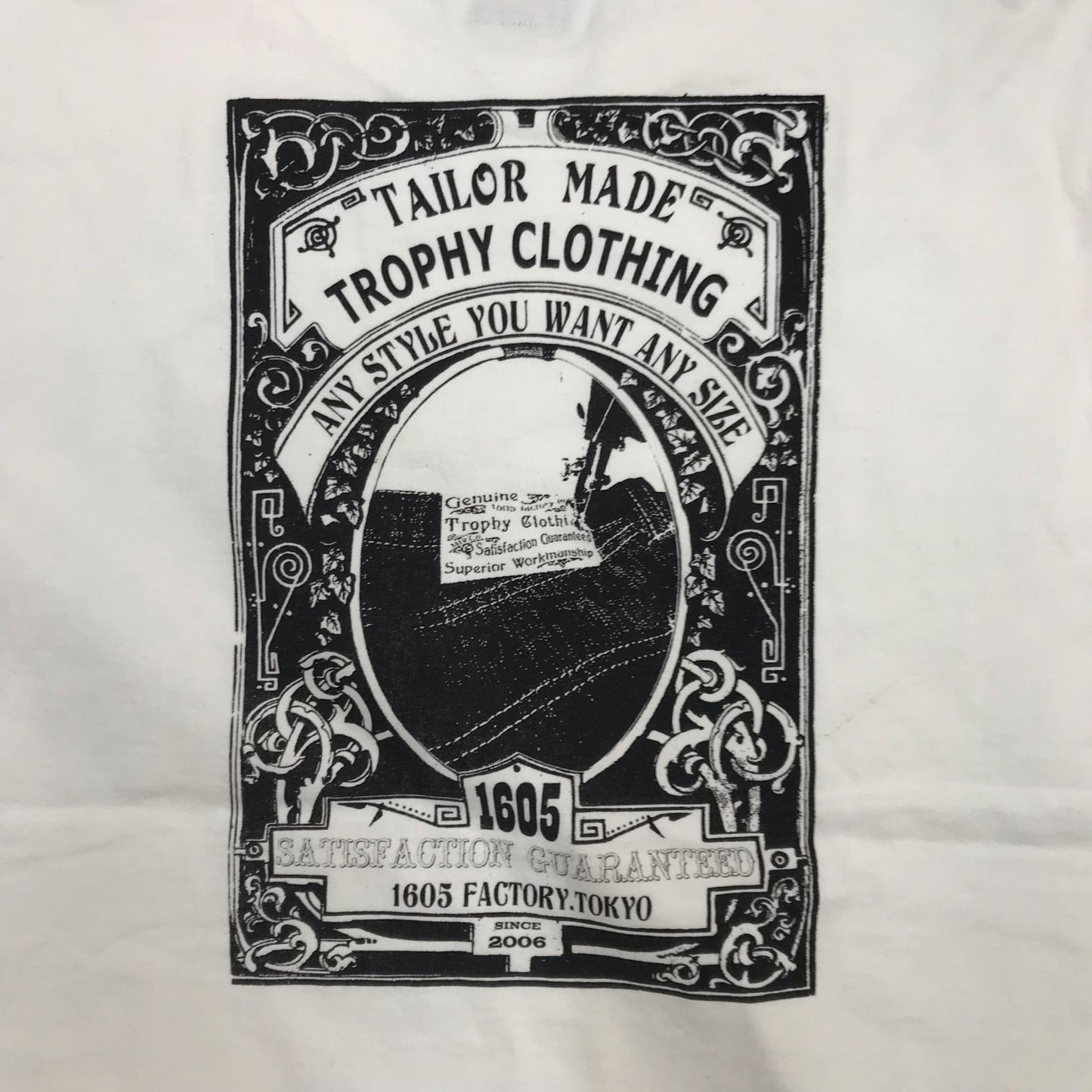 【中古】TROPHY CLOTHING | トロフィークロージング Trophy and Refined EVERY DAY 半袖Tシャツ 10488 ホワイト サイズ:M【加古川物流】