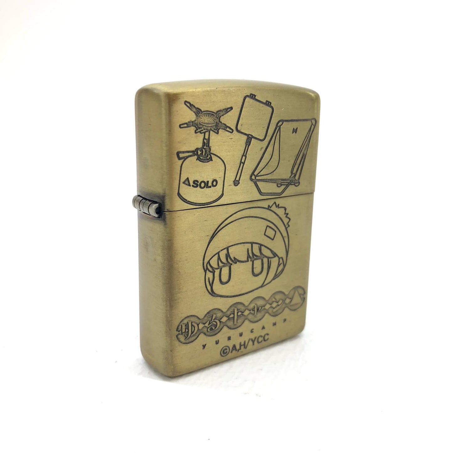 【中古】ZIPPO | ジッポ ゆるキャン 志摩リン ライター ゴールド【加古川物流】