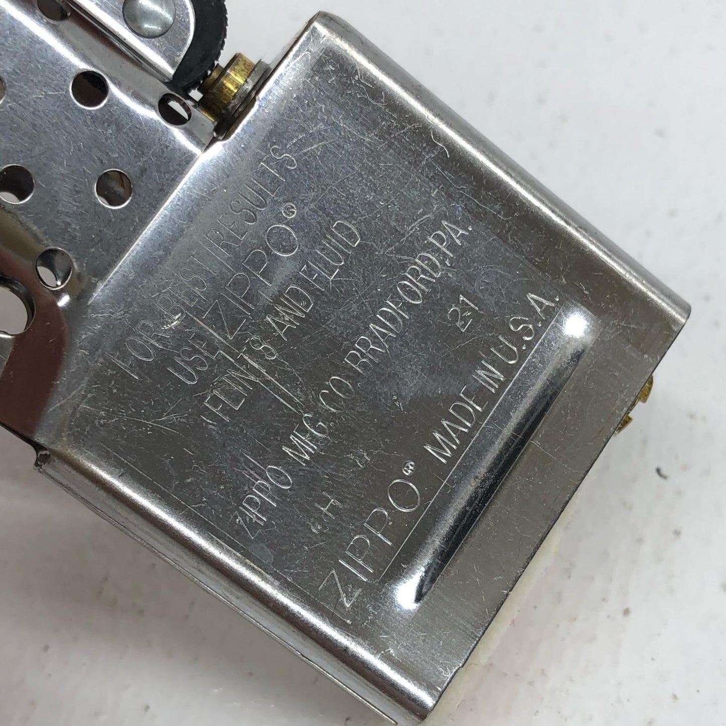 【中古】ZIPPO | ジッポ ゆるキャン 志摩リン ライター ゴールド【加古川物流】