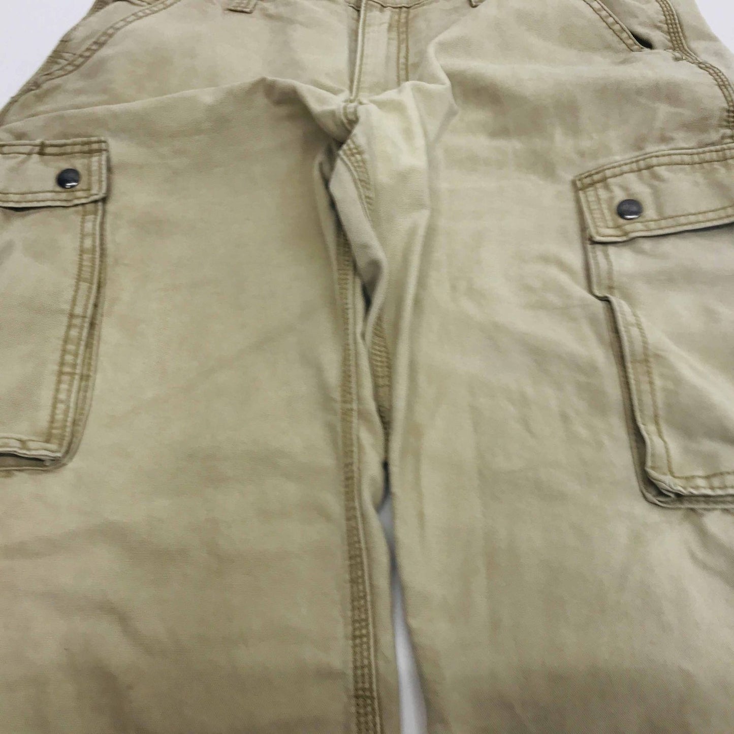 【中古】Carhartt | カーハート その他ボトムス カーハート RELAXED FIT ダックカーゴパンツ 100272-253 35×30 ライトベージュ ベージュ【加古川物流】