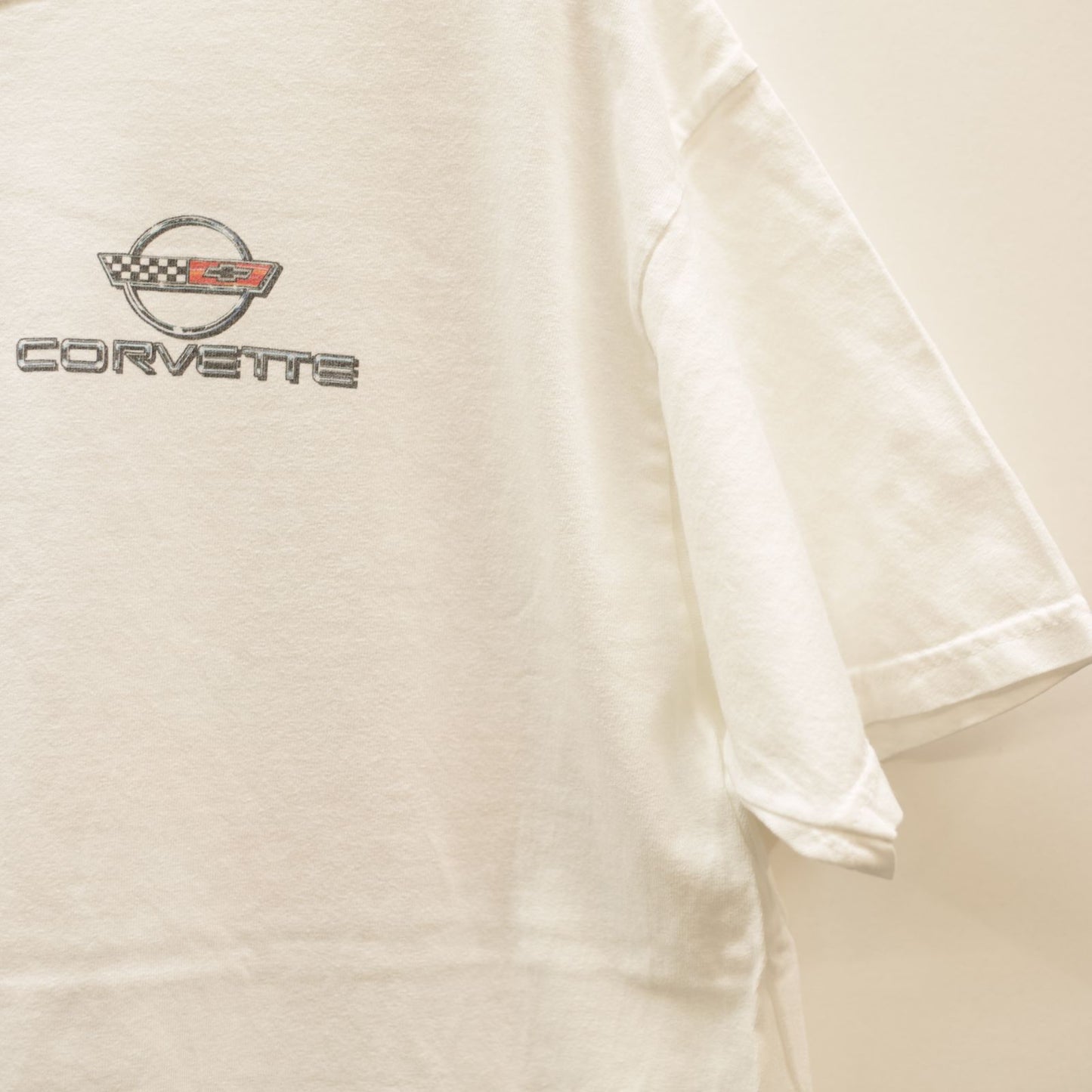 【中古】Hanes | ヘインズ 半袖Tシャツ ヘインズ 90~00年代 半袖 Tシャツ Chevrolet コルベット ホワイト L ホワイト サイズ:L【加古川物流】