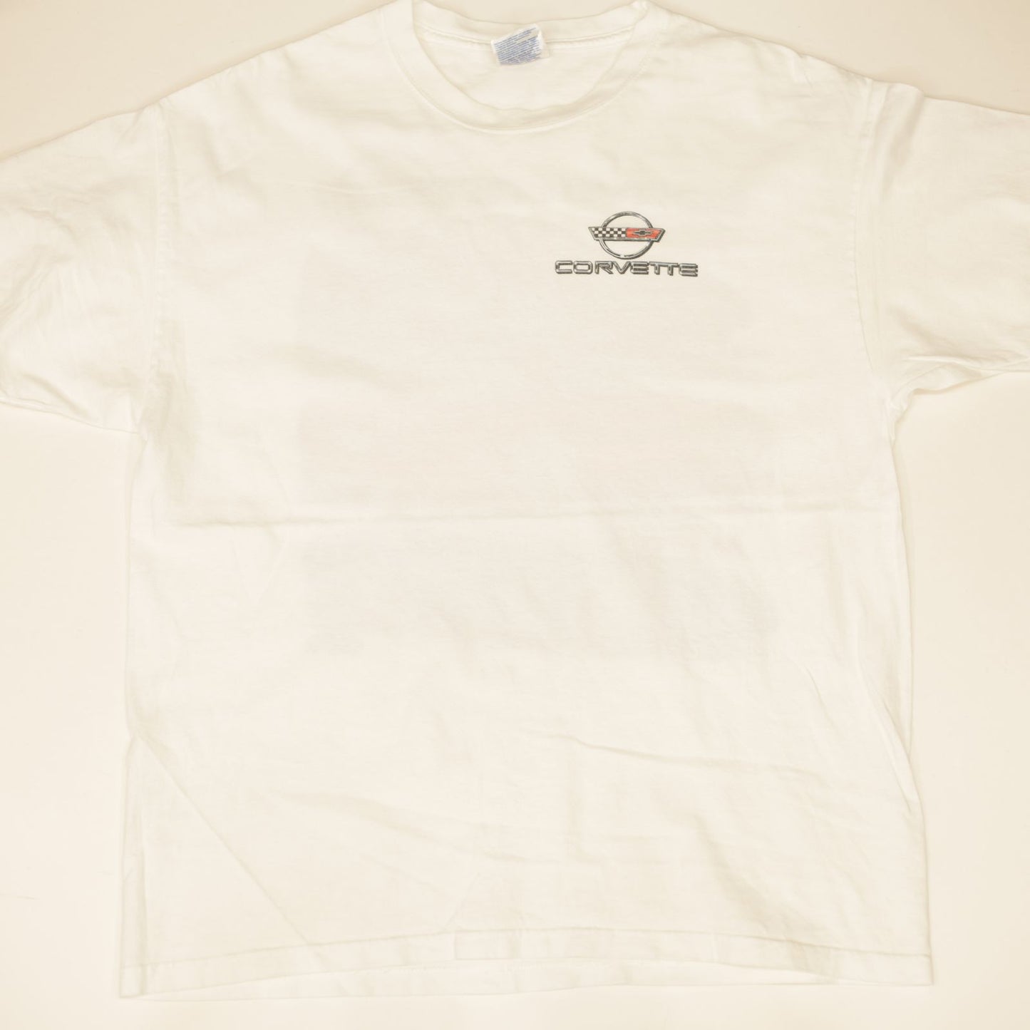 【中古】Hanes | ヘインズ 半袖Tシャツ ヘインズ 90~00年代 半袖 Tシャツ Chevrolet コルベット ホワイト L ホワイト サイズ:L【加古川物流】