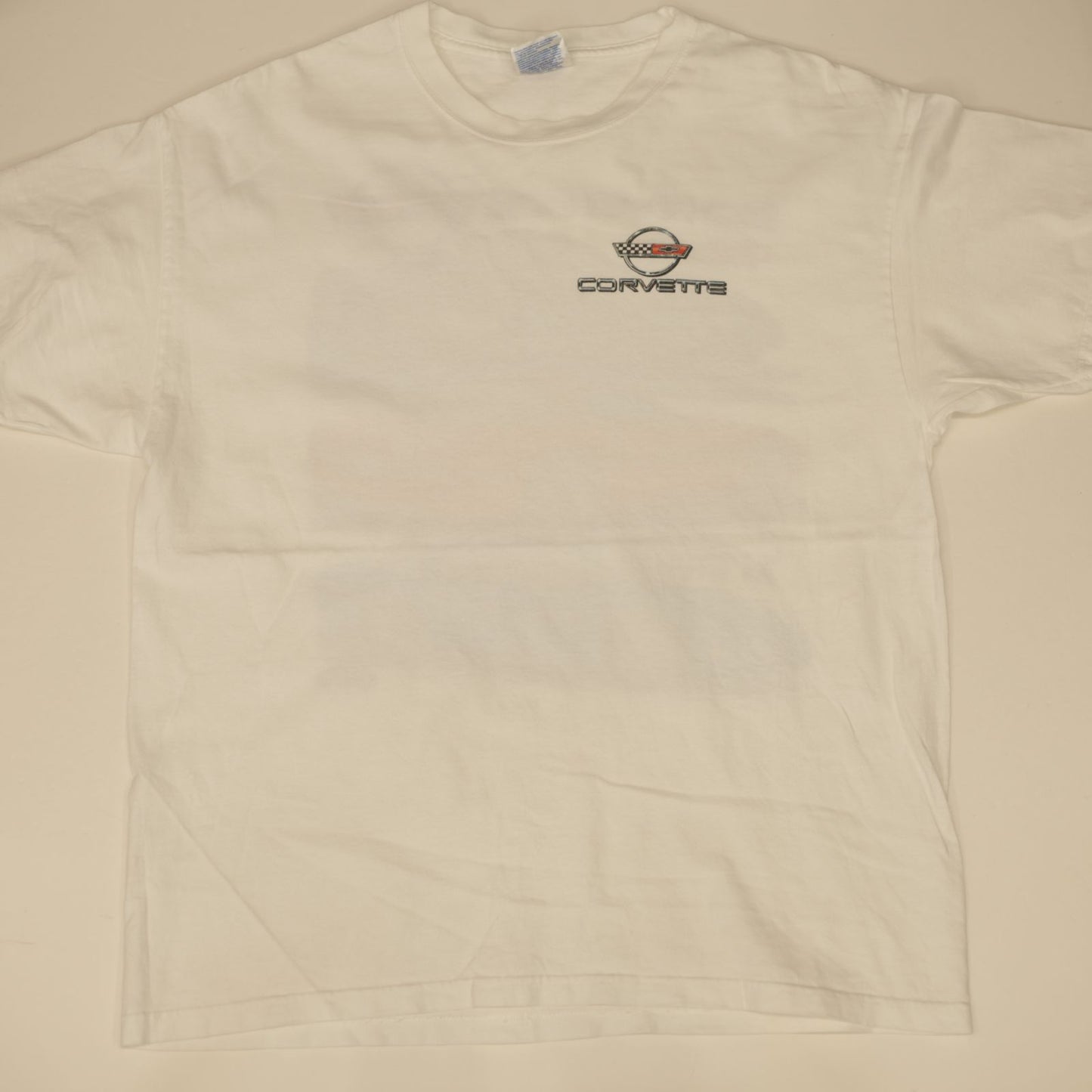 【中古】Hanes | ヘインズ 半袖Tシャツ ヘインズ 90~00年代 半袖 Tシャツ Chevrolet コルベット ホワイト L ホワイト サイズ:L【加古川物流】