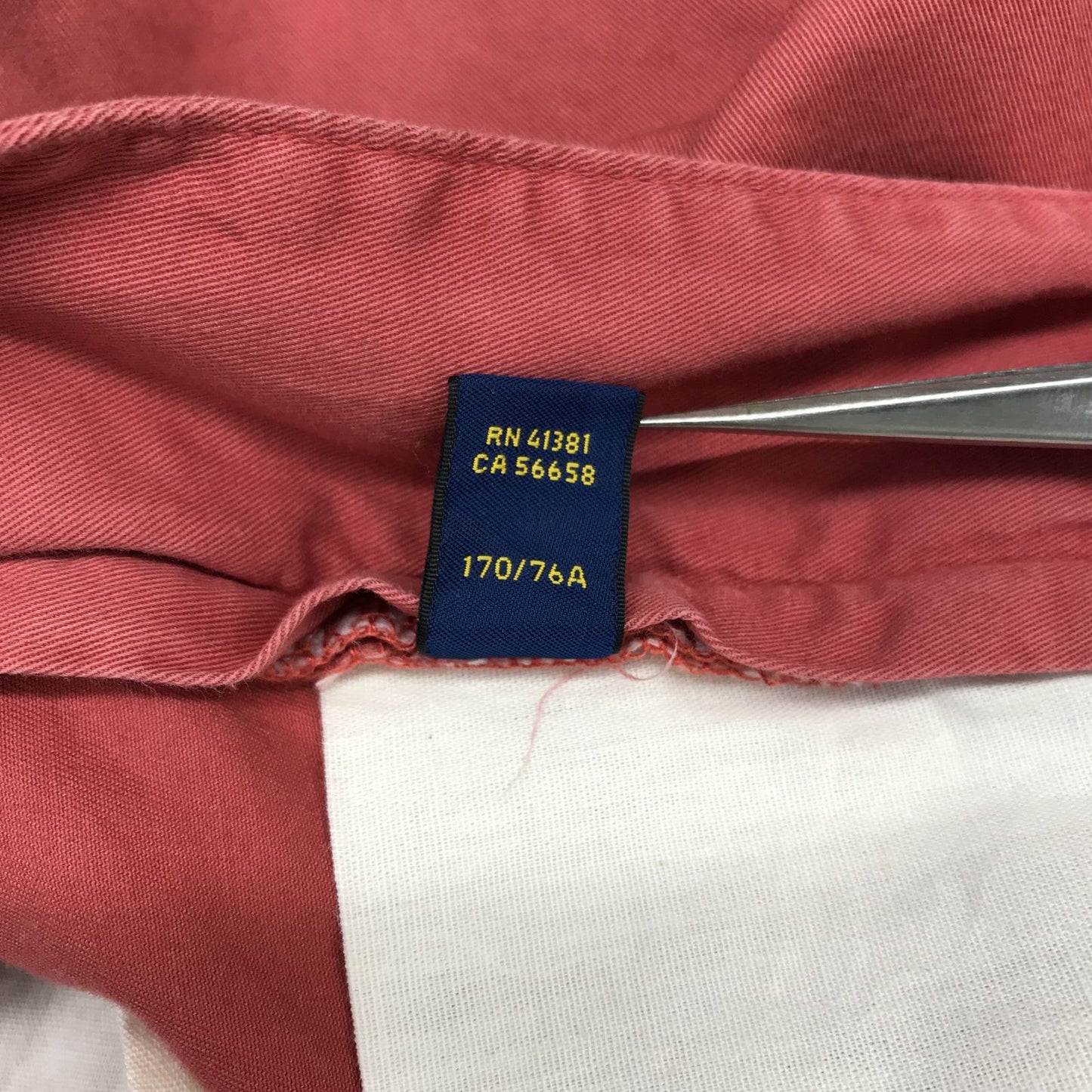 【中古】 ショートパンツ POLO by Ralph Lauren STRETCH CLASSIC FIT W30 ショートパンツ ショーツ ボルドー/バーガンディー【加古川物流】