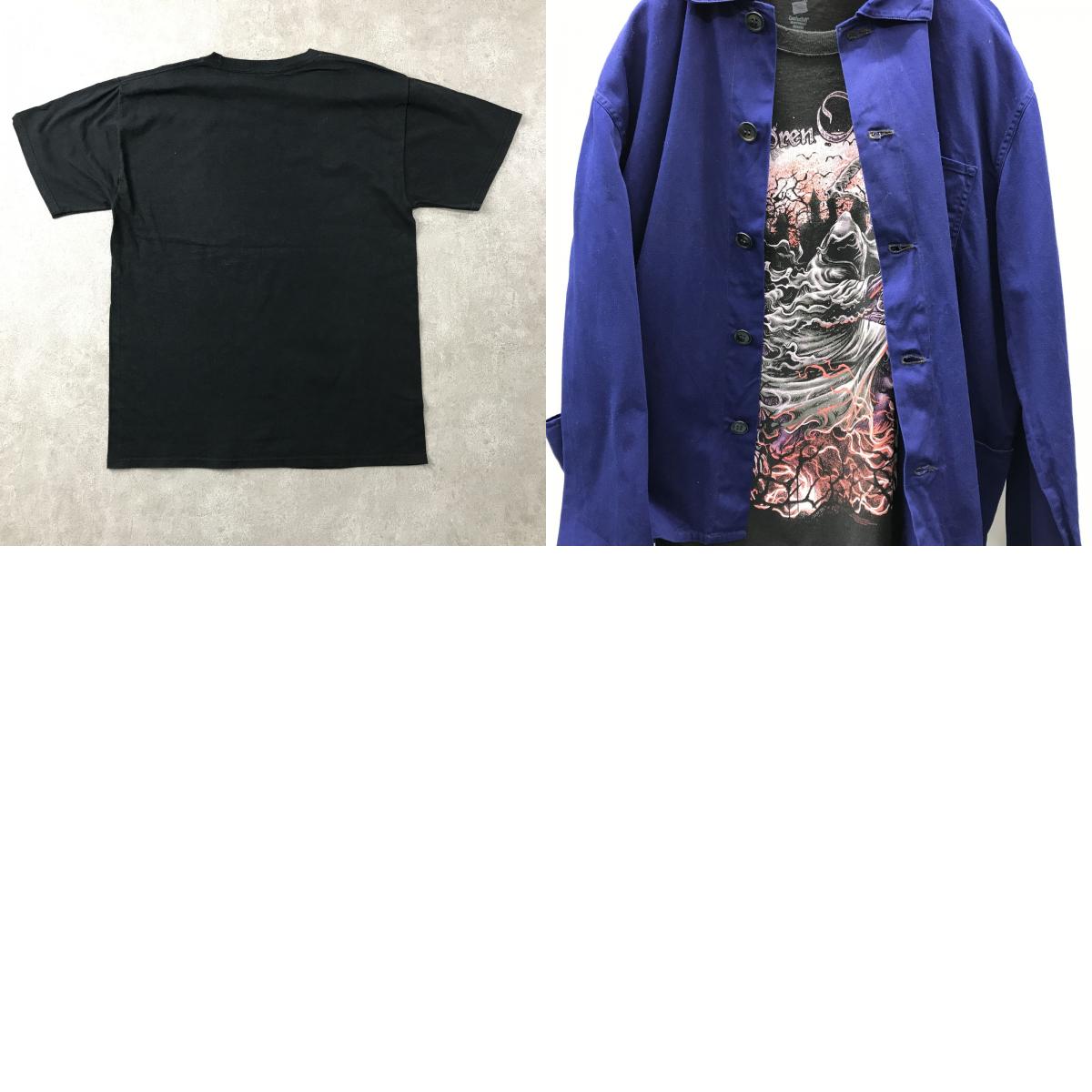 【中古】 半袖Tシャツ L AVENGED SEVENFOLD バンドT HEAVY METAL ブラック ブラック サイズ:L【加古川物流】