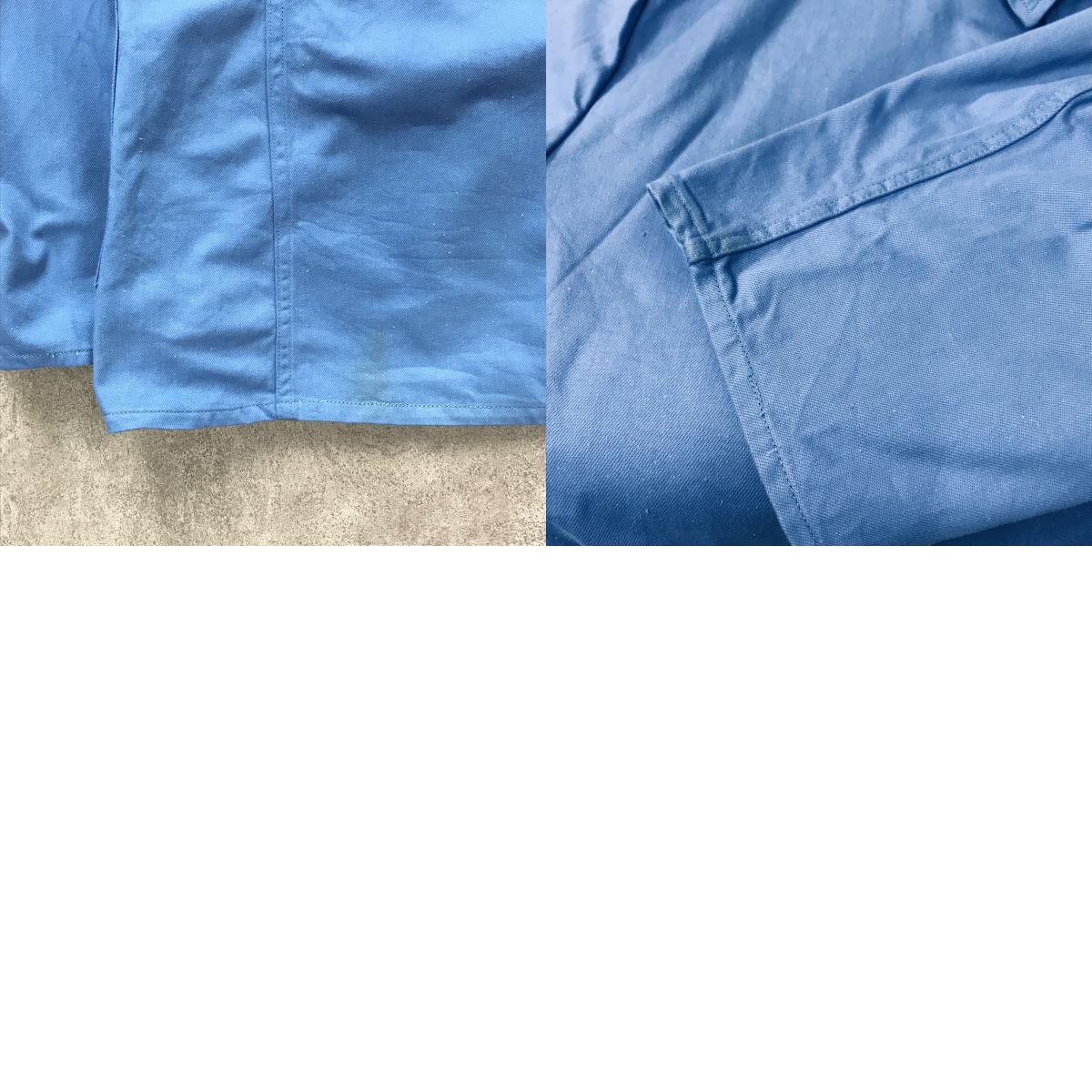 【中古】 その他アウター ドイツ軍 ホスピタル ジャケット VINTAGE Germany Hospital カバーオールJacket 102 チェンジボタン ブルー【加古川物流】