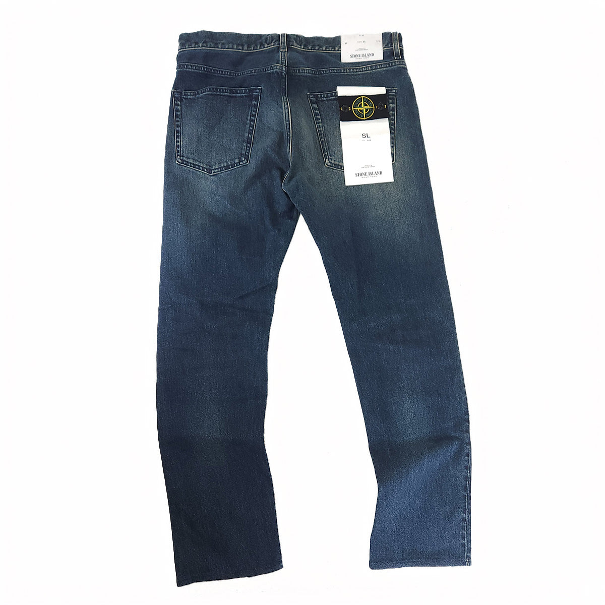 【中古】STONE ISLAND | ストーンアイランド SL デニムパンツ 6915J1BRA インディゴ【加古川物流】