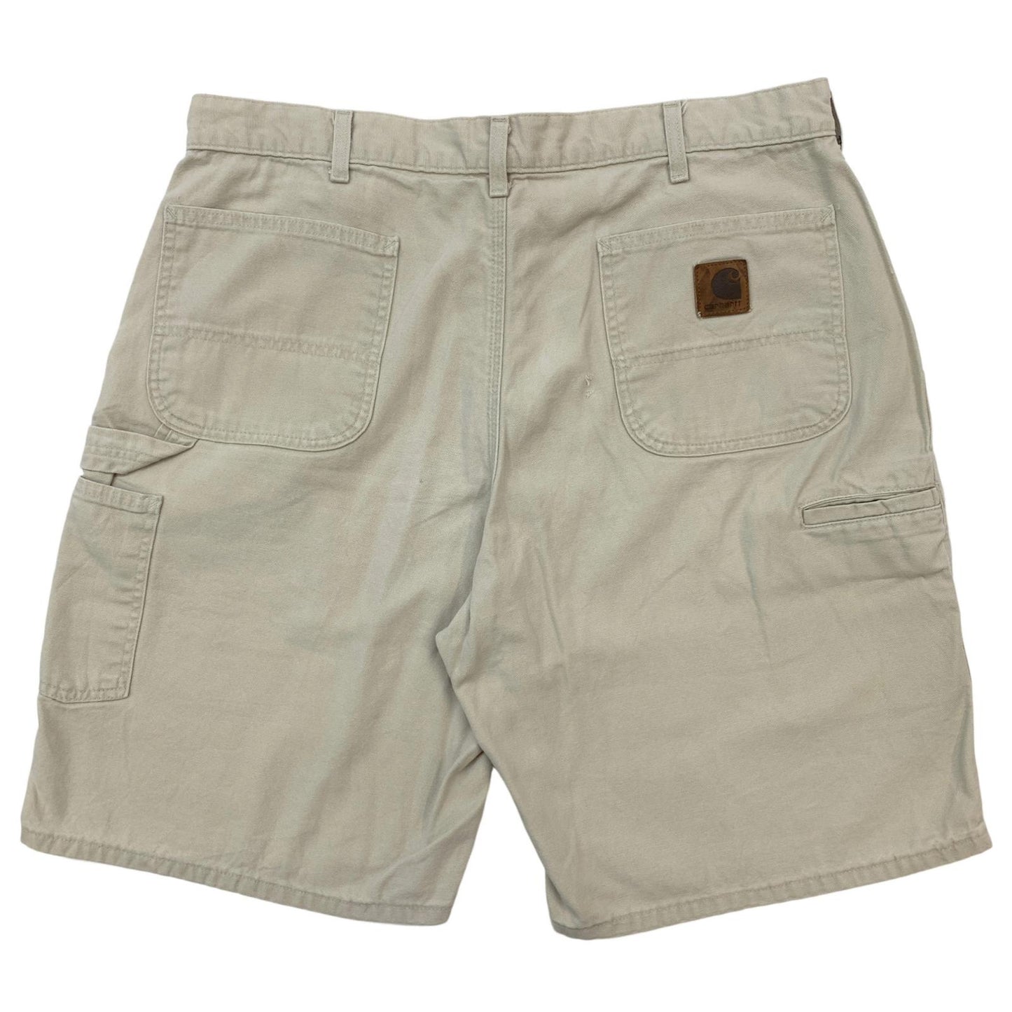 【中古】Carhartt | カーハート ワーク ショートパンツ ナチュラル サイズ:38【加古川物流】