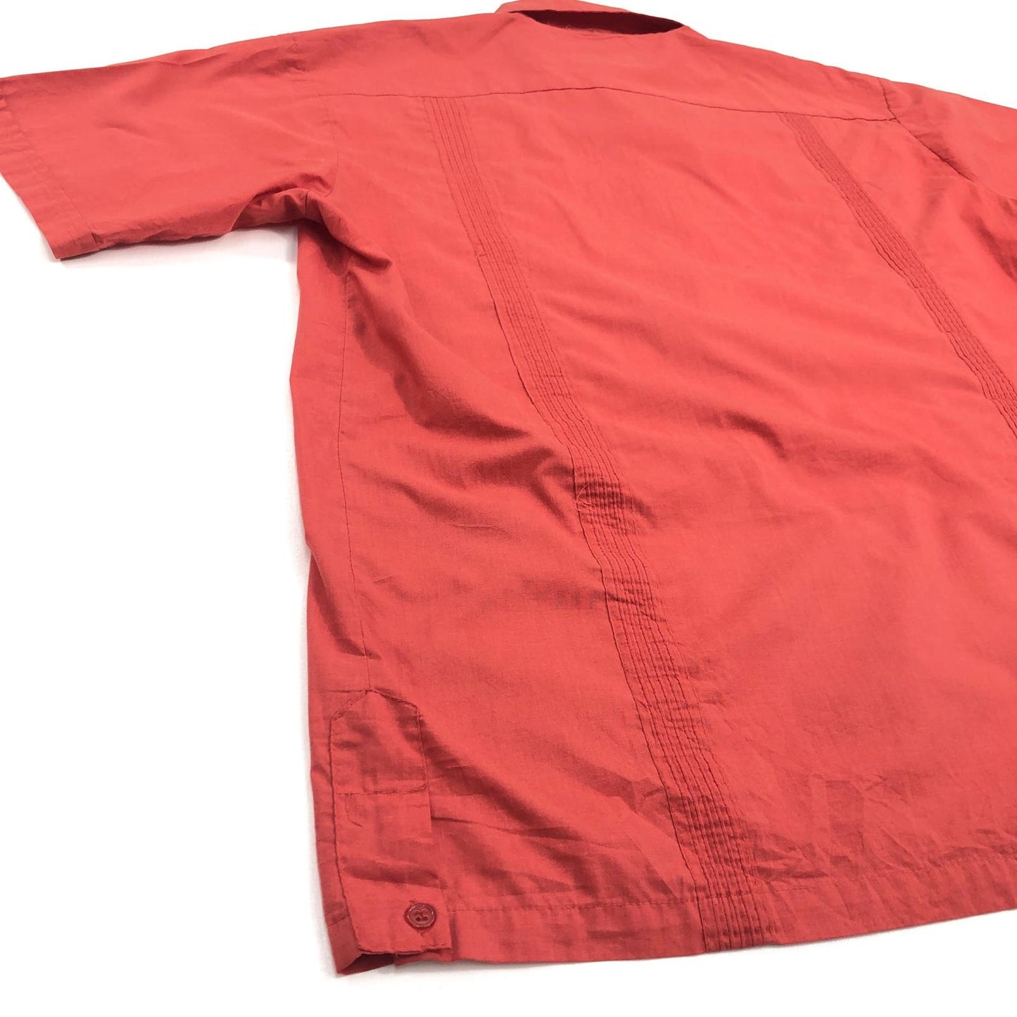 【中古】 ChicElegant キューバシャツ 半袖シャツ レッド サイズ:XL【加古川物流】