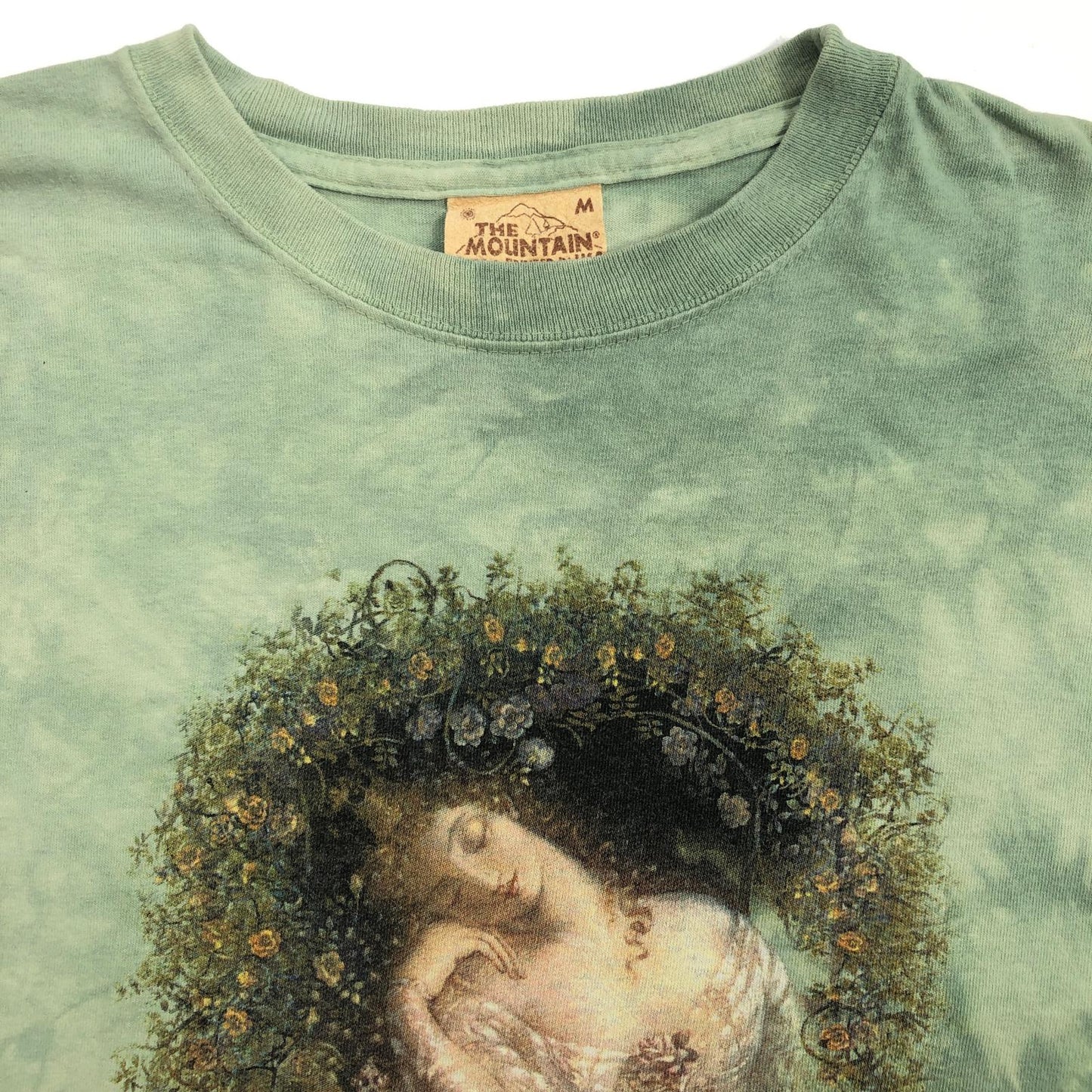 【中古】 THE MOUNTAIN ザ マウンテン 妖精 フェアリー 半袖Tシャツ タイダイ【加古川物流】