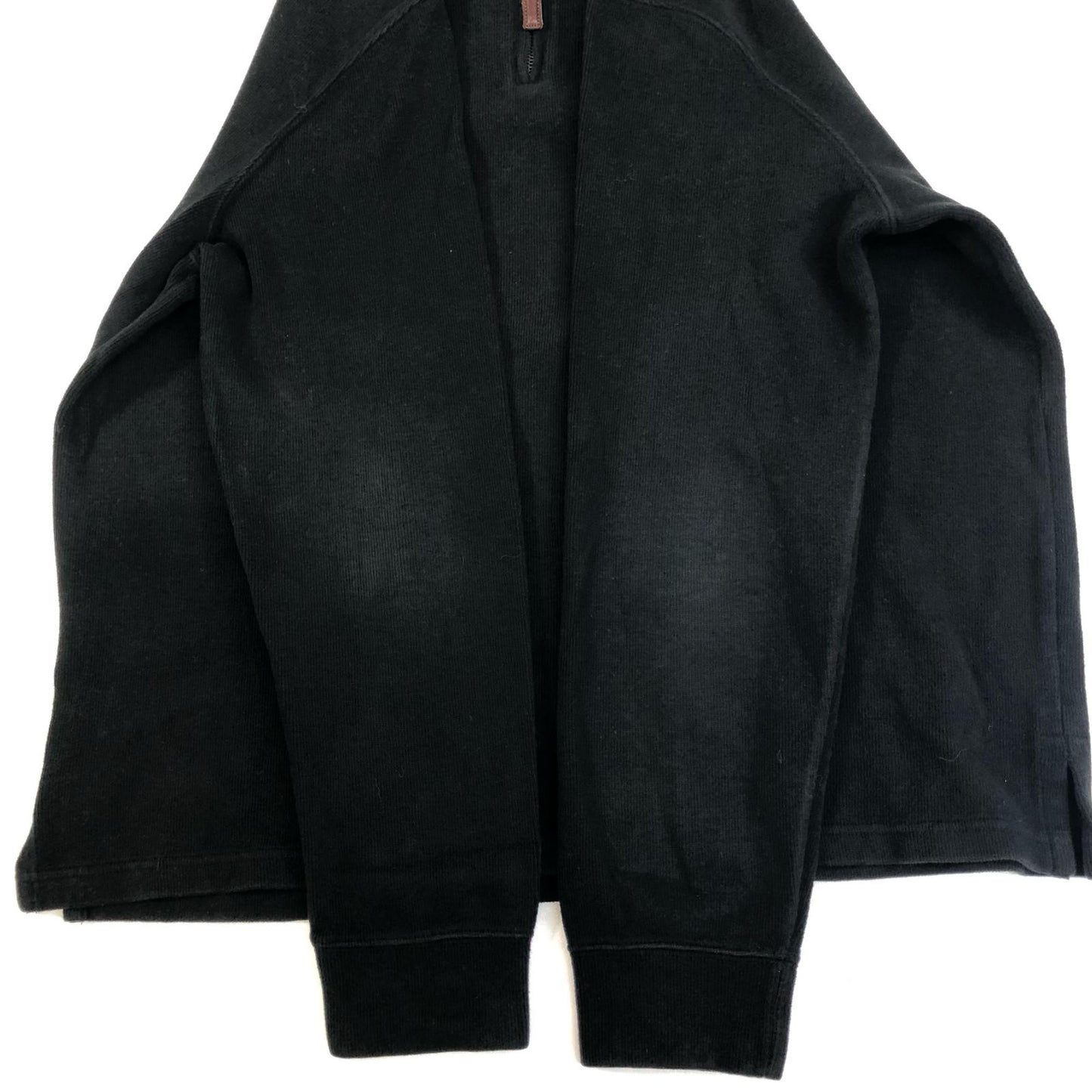 【中古】POLO RALPH LAUREN | ポロ・ラルフローレン ニット ハーフジップ スウェット ブラック サイズ:L【加古川物流】