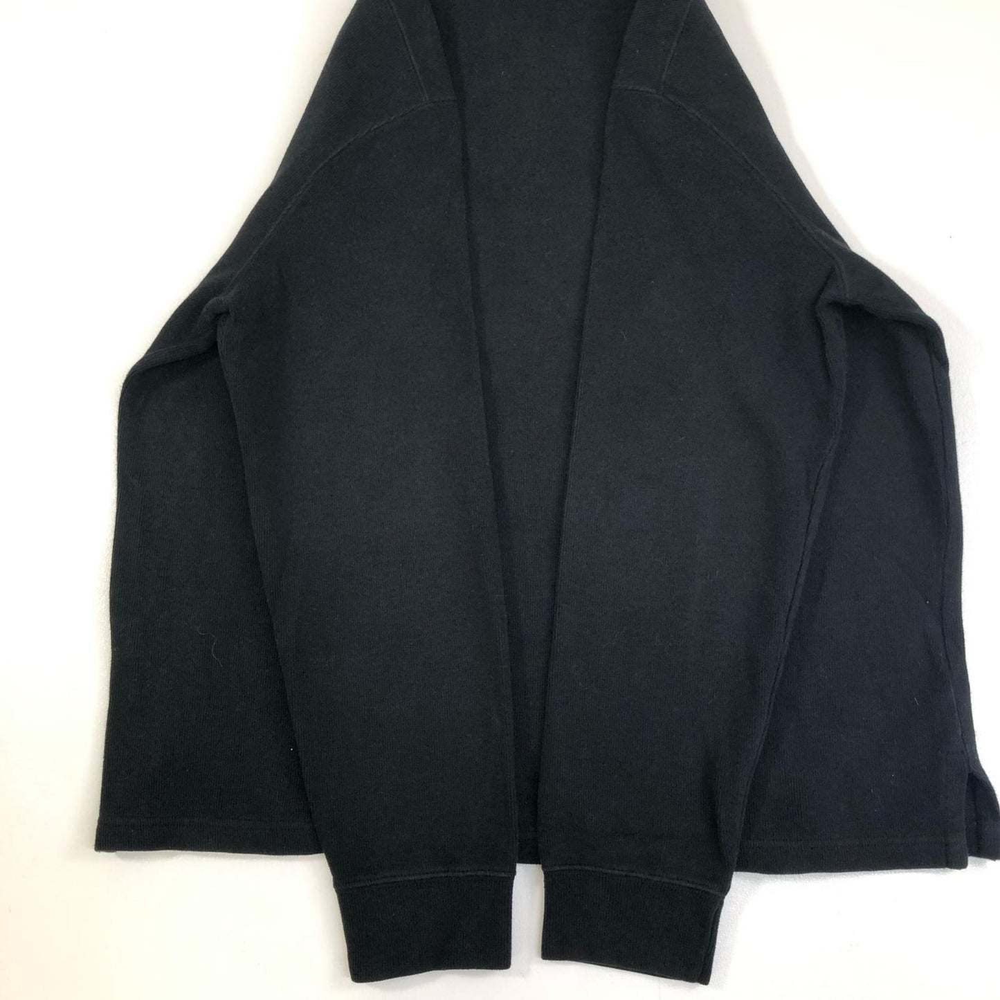 【中古】POLO RALPH LAUREN | ポロ・ラルフローレン ニット ハーフジップ スウェット ブラック サイズ:L【加古川物流】