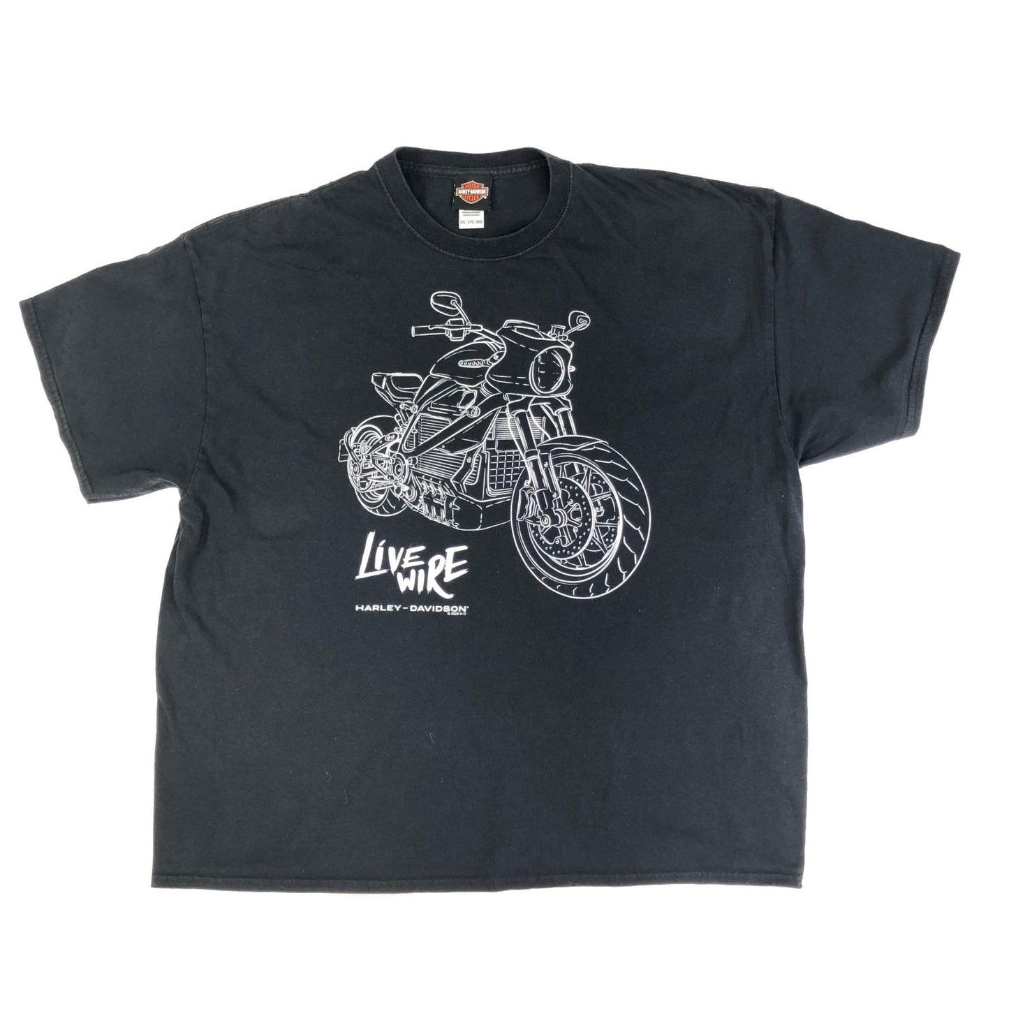 【中古】HARLEY-DAVIDSON | ハーレーダビットソン 半袖Tシャツ ブラック【加古川物流】