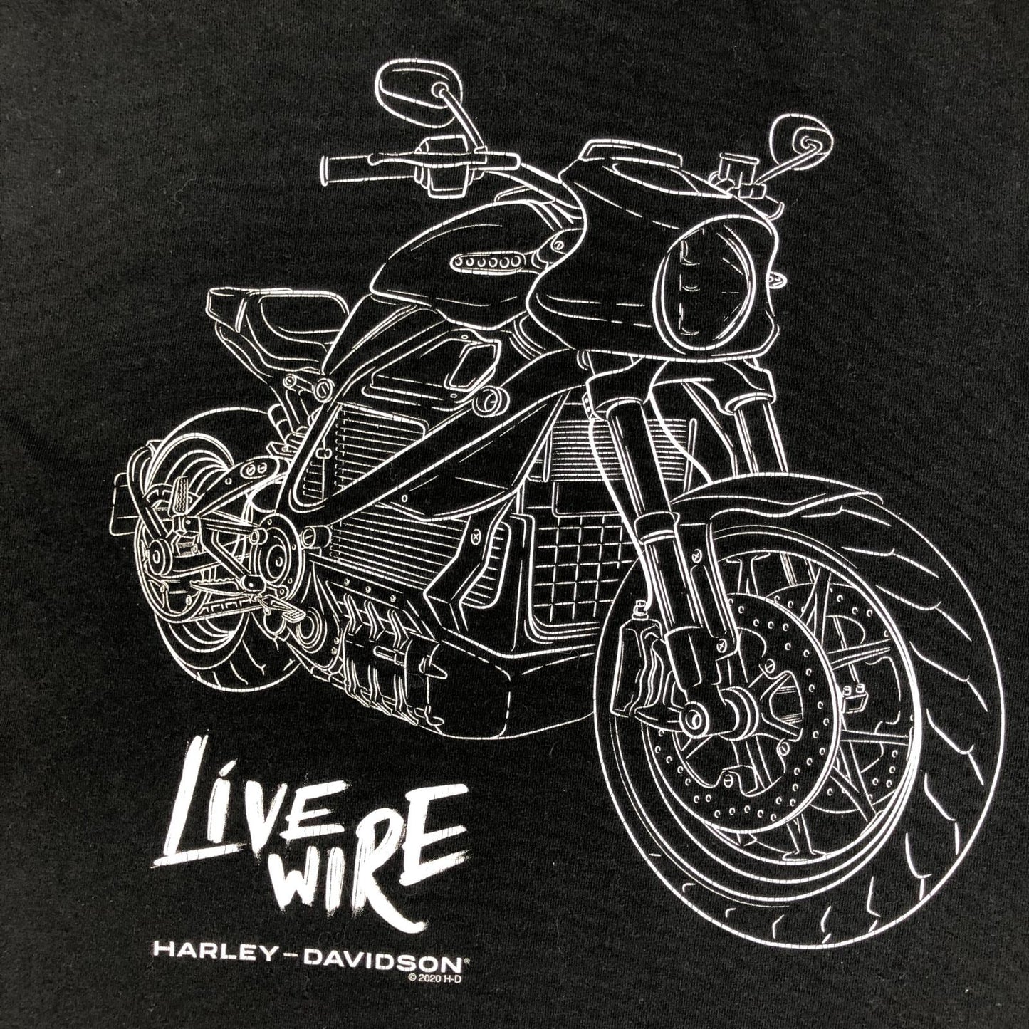 【中古】HARLEY-DAVIDSON | ハーレーダビットソン 半袖Tシャツ ブラック【加古川物流】