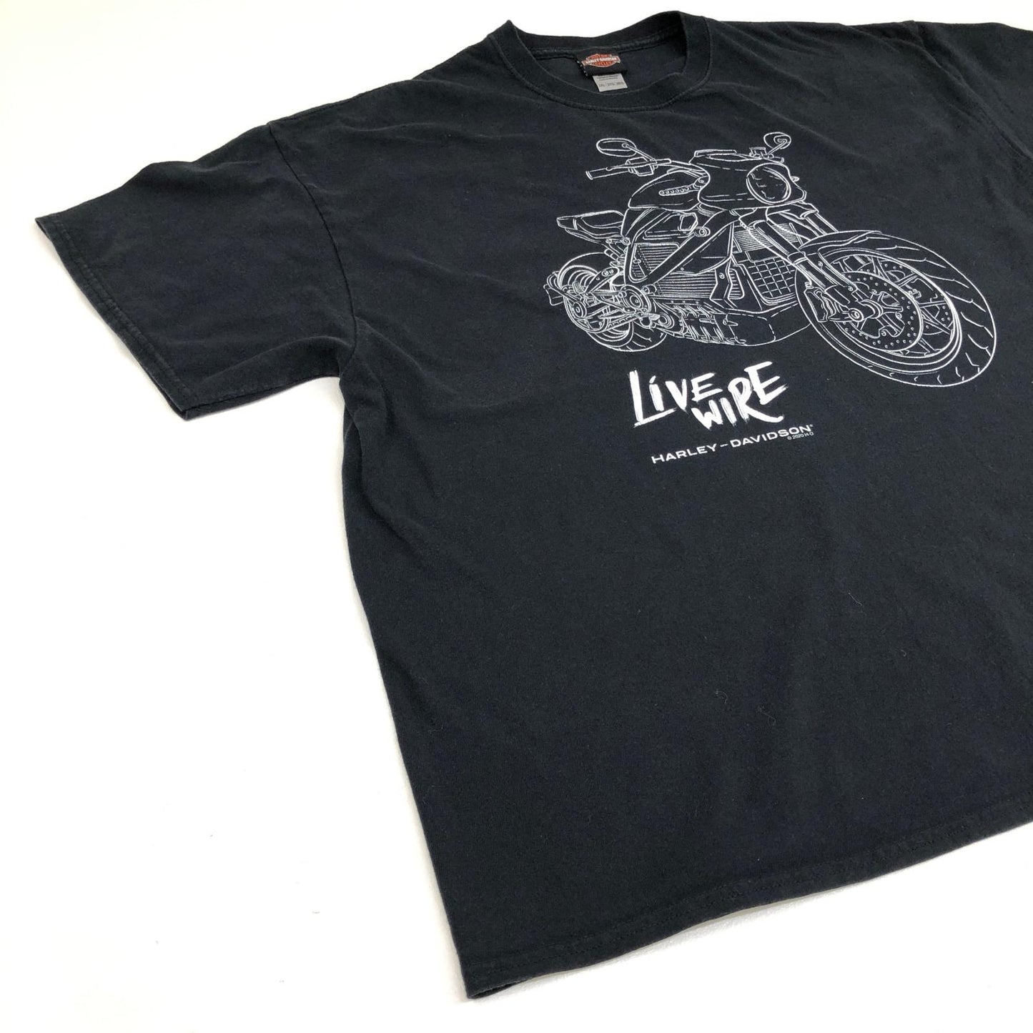 【中古】HARLEY-DAVIDSON | ハーレーダビットソン 半袖Tシャツ ブラック【加古川物流】