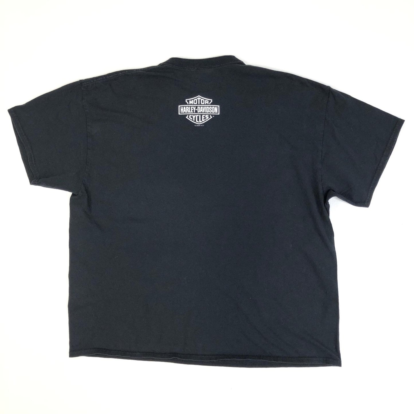 【中古】HARLEY-DAVIDSON | ハーレーダビットソン 半袖Tシャツ ブラック【加古川物流】