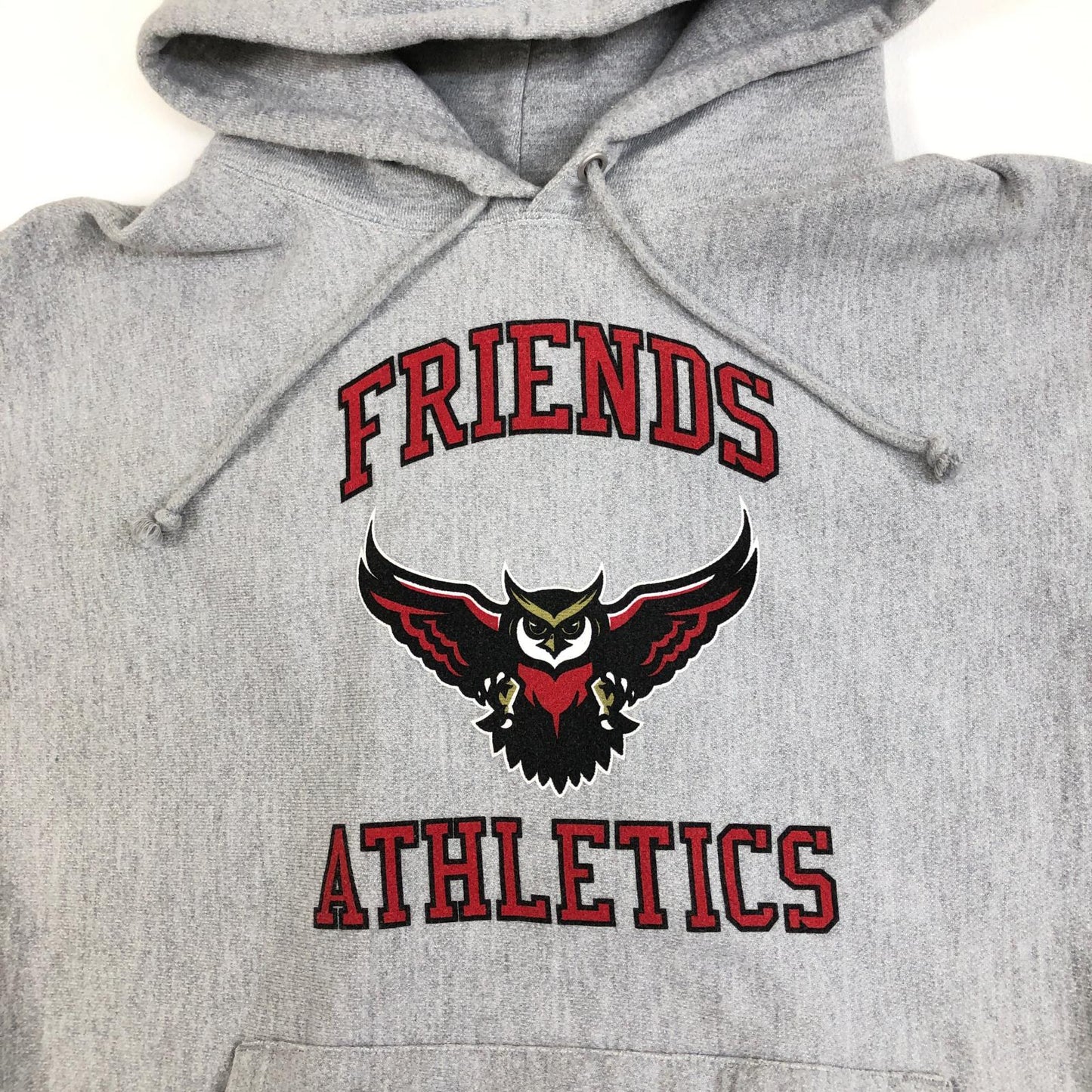 【中古】Champion | チャンピオン FRIENDS ATHLETICS パーカー REVERSE WEAVE グレー【加古川物流】