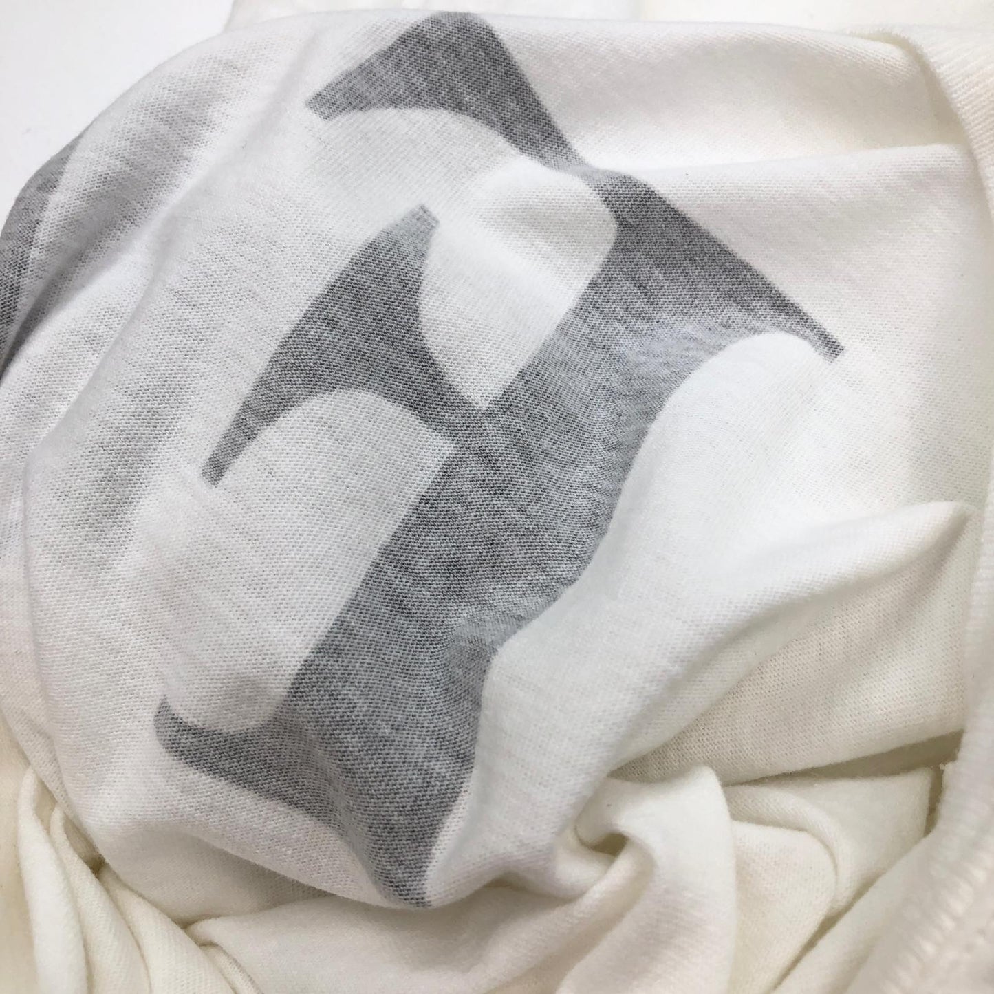 【中古】 DELTA デルタ 00年代 FBI 前面プリント 半袖Tシャツ ホワイト サイズ:L【加古川物流】