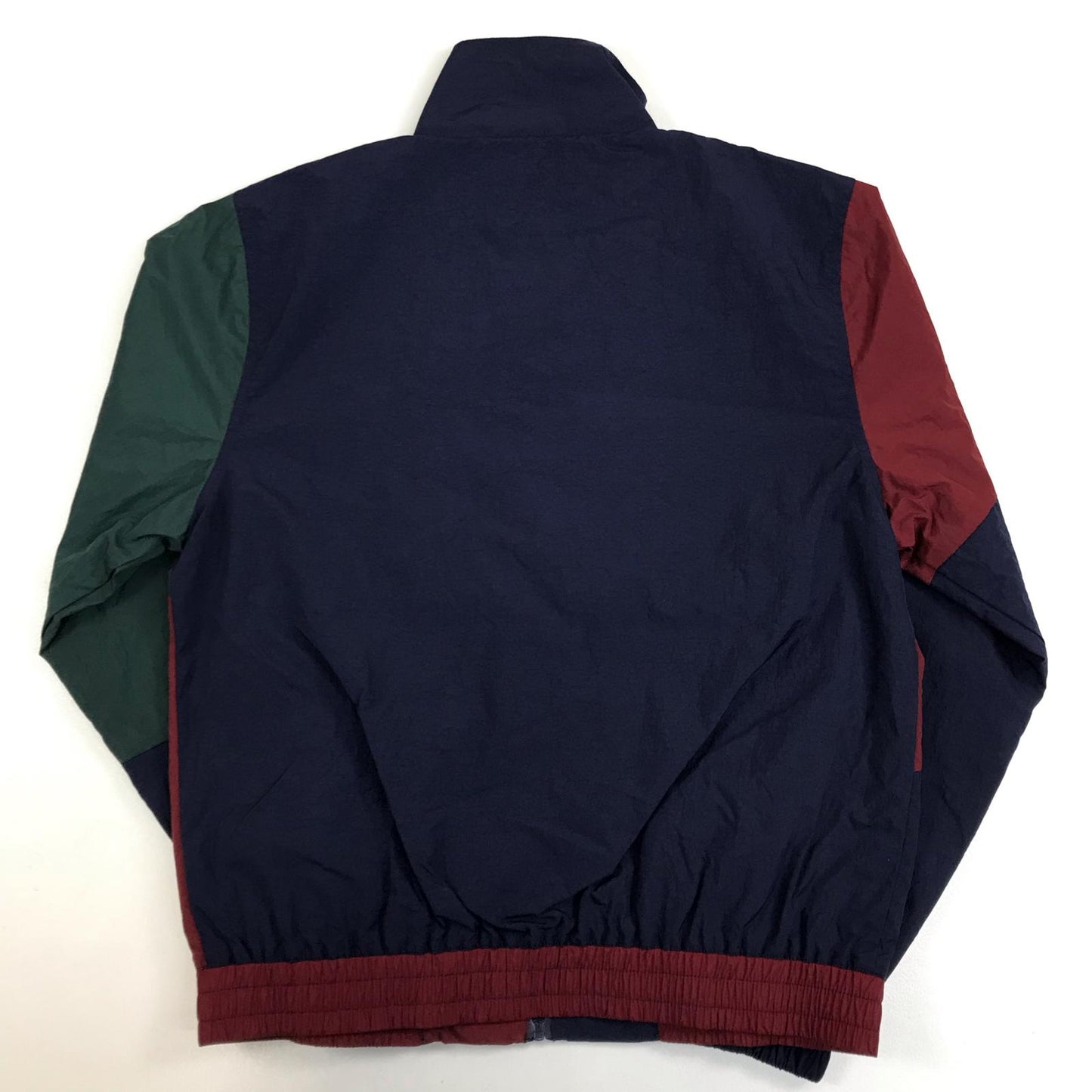 【中古】STUSSY | ステューシー Panel Track Jacket ナイロンジャケット 115456 ネイビー サイズ:S【加古川物流】