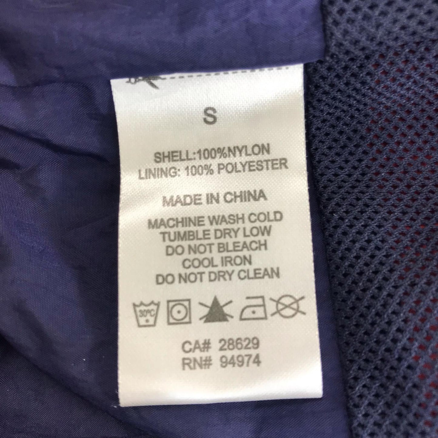【中古】STUSSY | ステューシー Panel Track Jacket ナイロンジャケット 115456 ネイビー サイズ:S【加古川物流】