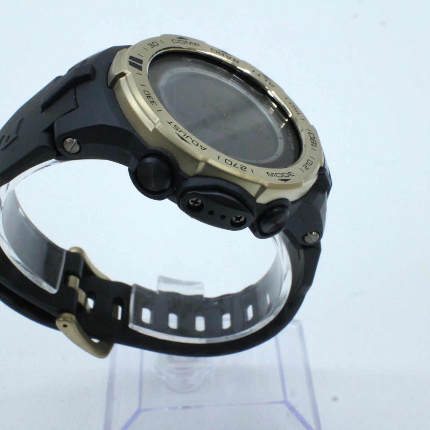 【中古】PRO TREK | プロトレック PRW-3100 Series 腕時計 PRW-3100YC デジタル表示 ソーラー電波時計 ゴールド【加古川物流】