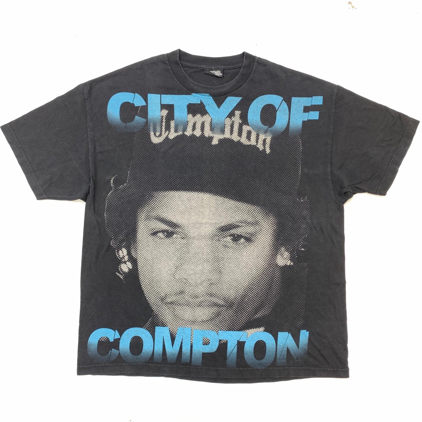 【中古】 RUTHLESS RECORDS EASY E COMPTON 半袖Tシャツ ブラック【加古川物流】