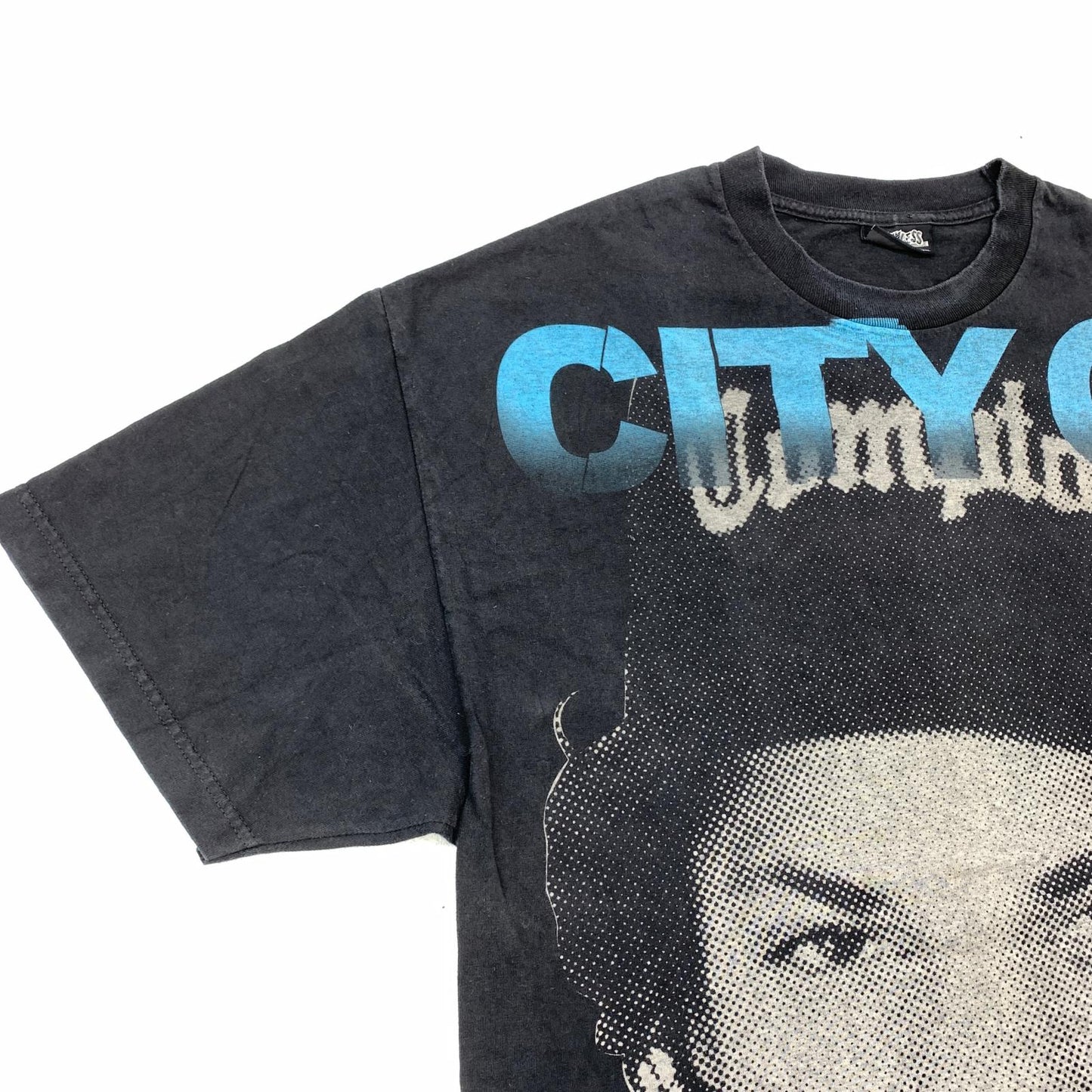 【中古】 RUTHLESS RECORDS EASY E COMPTON 半袖Tシャツ ブラック【加古川物流】