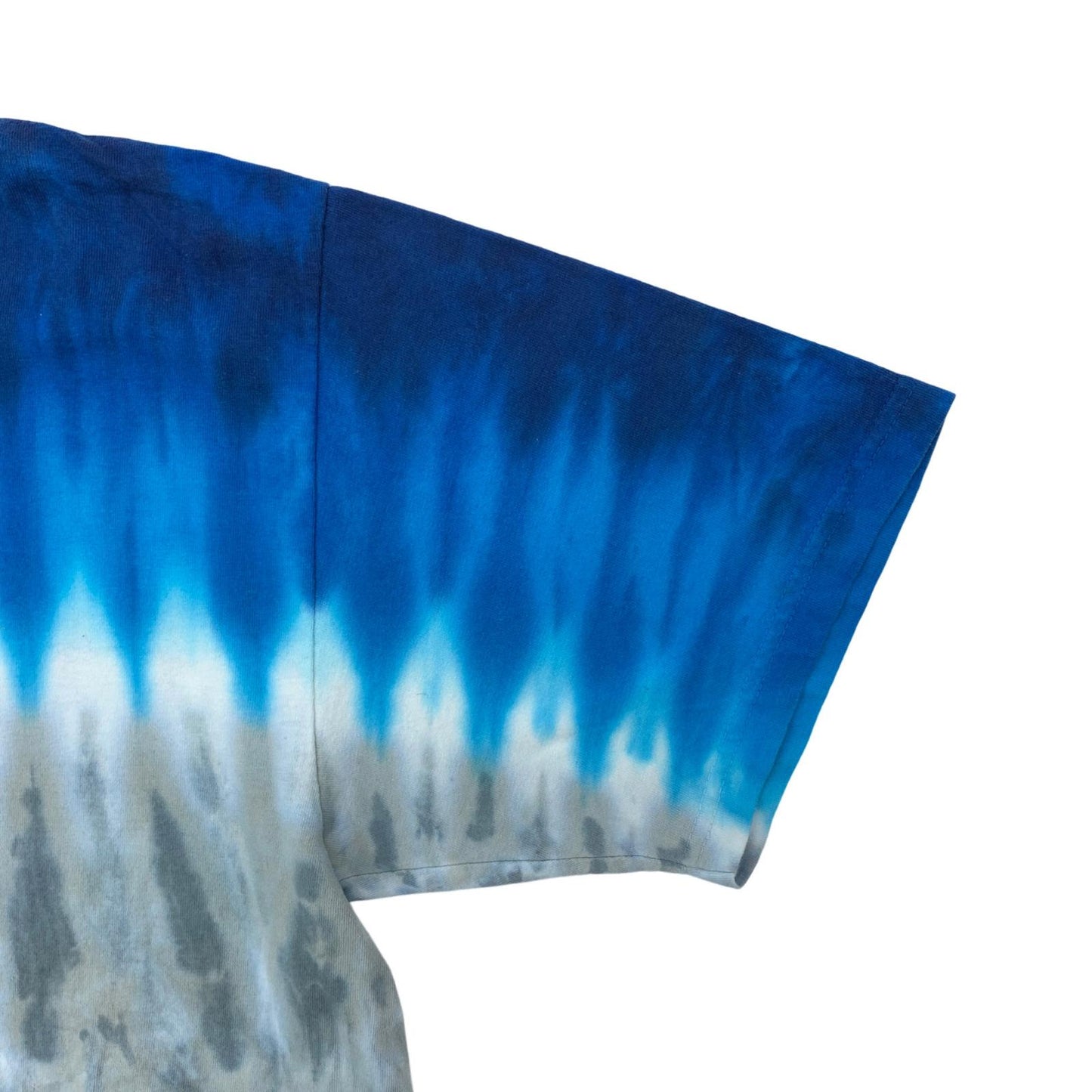 【中古】 Hand Dyed by Sundog Smithsonian's National Air and Space Museum ロッキード社 戦略偵察機SR-71 ブラックバード 半袖Tシャツ ブルー サイズ:XL【加古川物流】