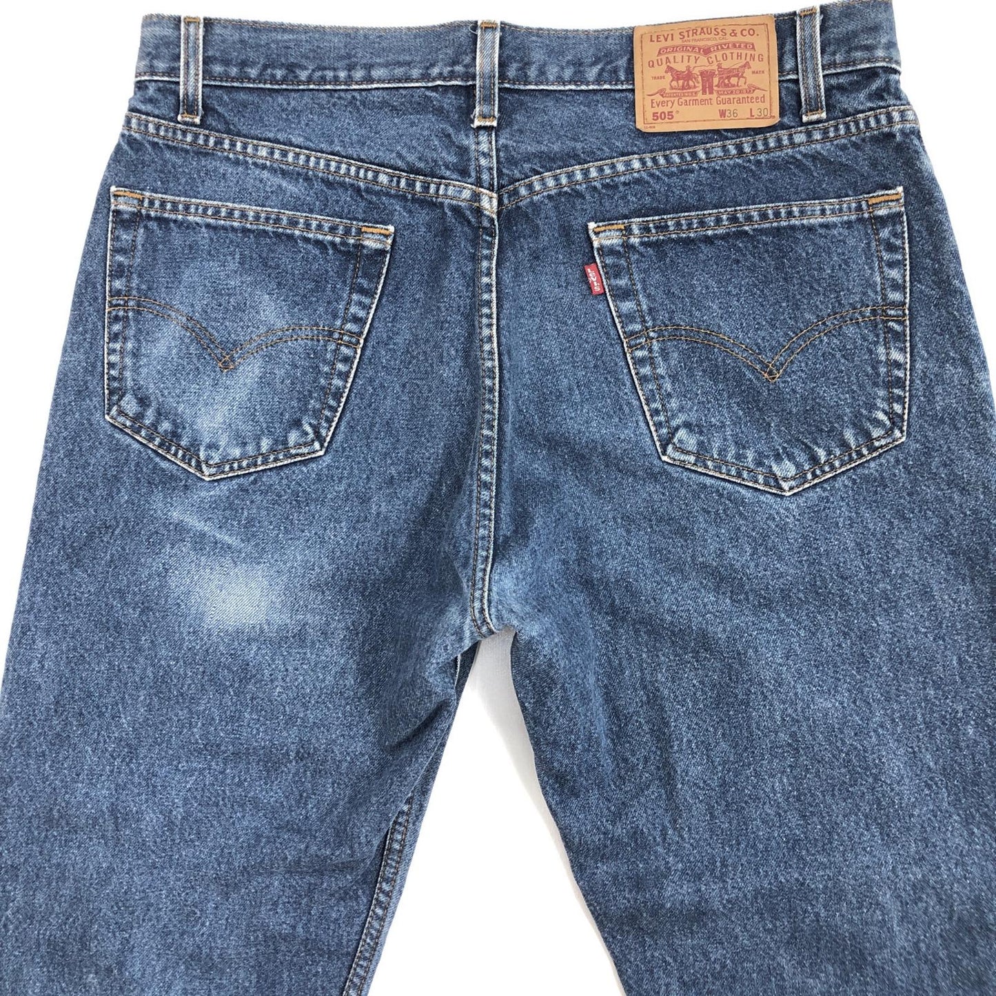 【中古】Levi's | リーバイス 90年代 505 レギュラーフィット W36 L30 デニムパンツ ブルー【加古川物流】