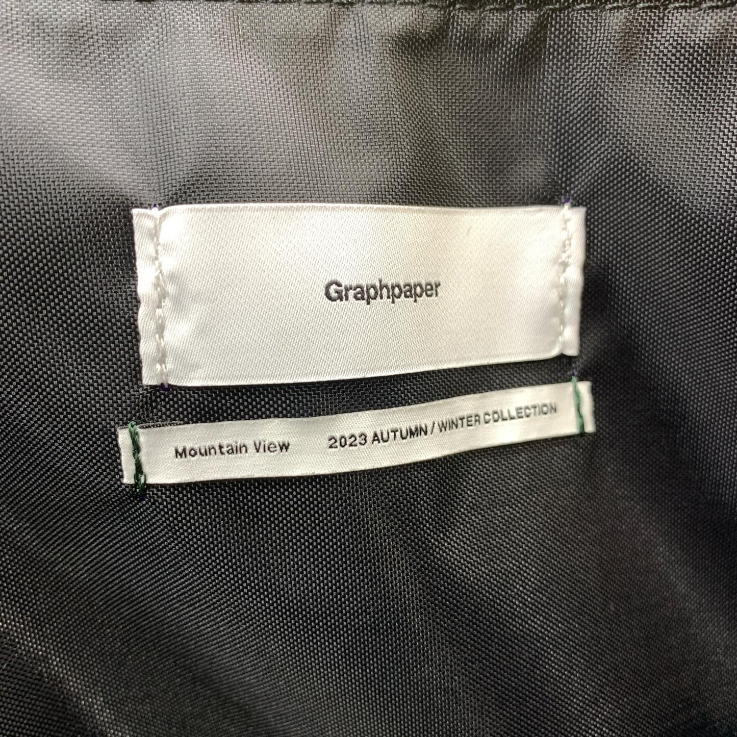 Graphpaper | グラフペーパー Nylon Twill Sacoche L その他バッグ GU233-90308C パープル【瀬戸大橋店】