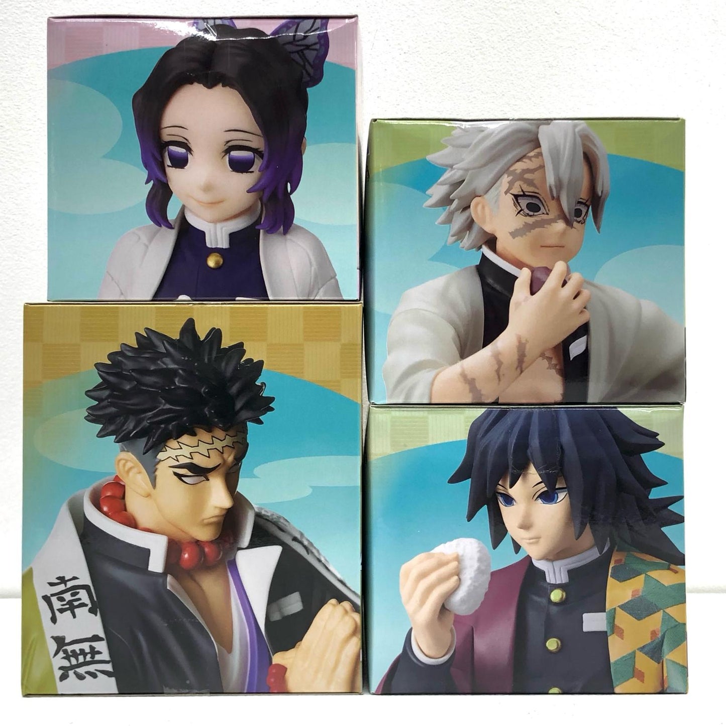 【中古】 鬼滅の刃 その他ホビー しのぶ 実弥 義勇 行冥 プレミアムちょこのせ 4体セット【加古川物流】
