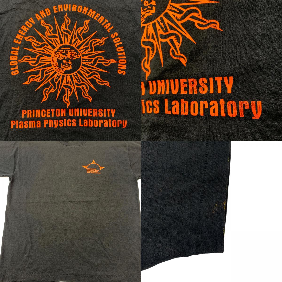 【中古】FRUIT OF THE LOOM | フルーツオブザルーム 90年代 GLOBAL ENERGY AND ENVIRONMENTAL SOLUTIONS USA製 半袖Tシャツ ブラック サイズ:XL【加古川物流】