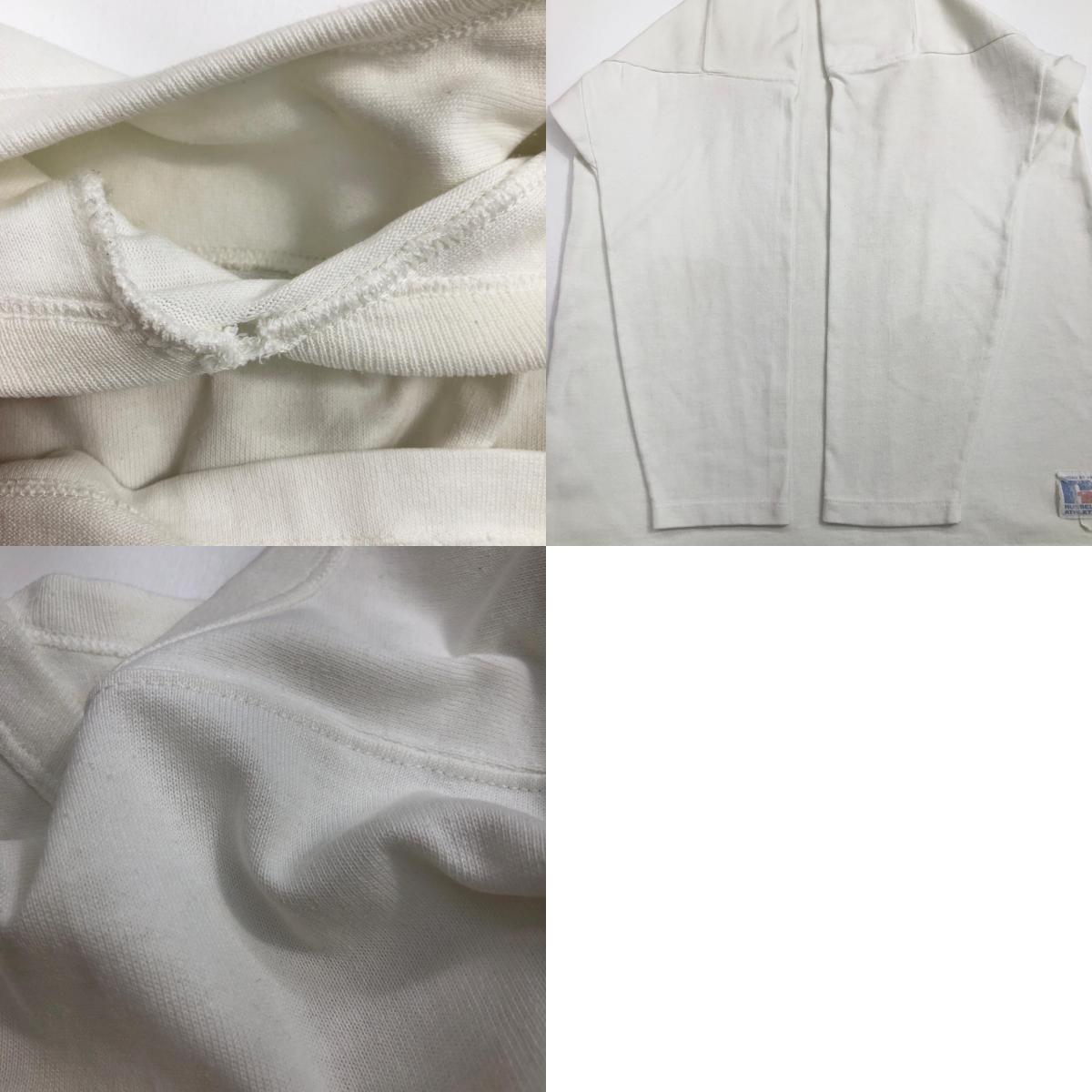 【中古】Russell Athletic | ラッセルアスレチック 90年代 フットボールT 半袖Tシャツ ホワイト サイズ:XL【加古川物流】