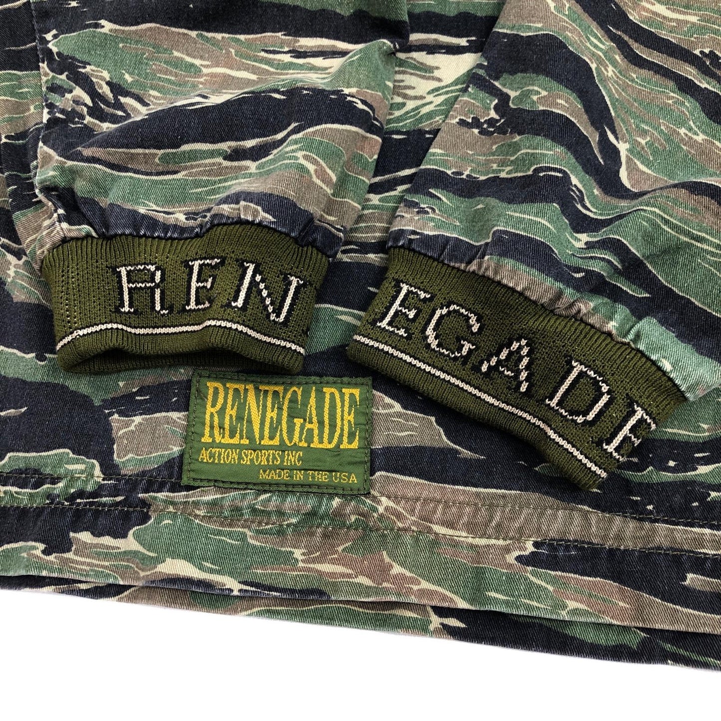【中古】 RENEGADE タイガーカモ リブデザイン プルオーバー その他アウター カモ サイズ:XL【加古川物流】