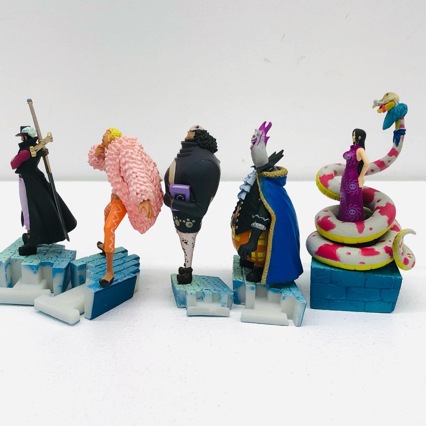 【中古】 ワンピース フィギュア マリンフォード篇 七武海 ハンコックほか ログボックス 5体セット【フィギュア】【加古川物流】