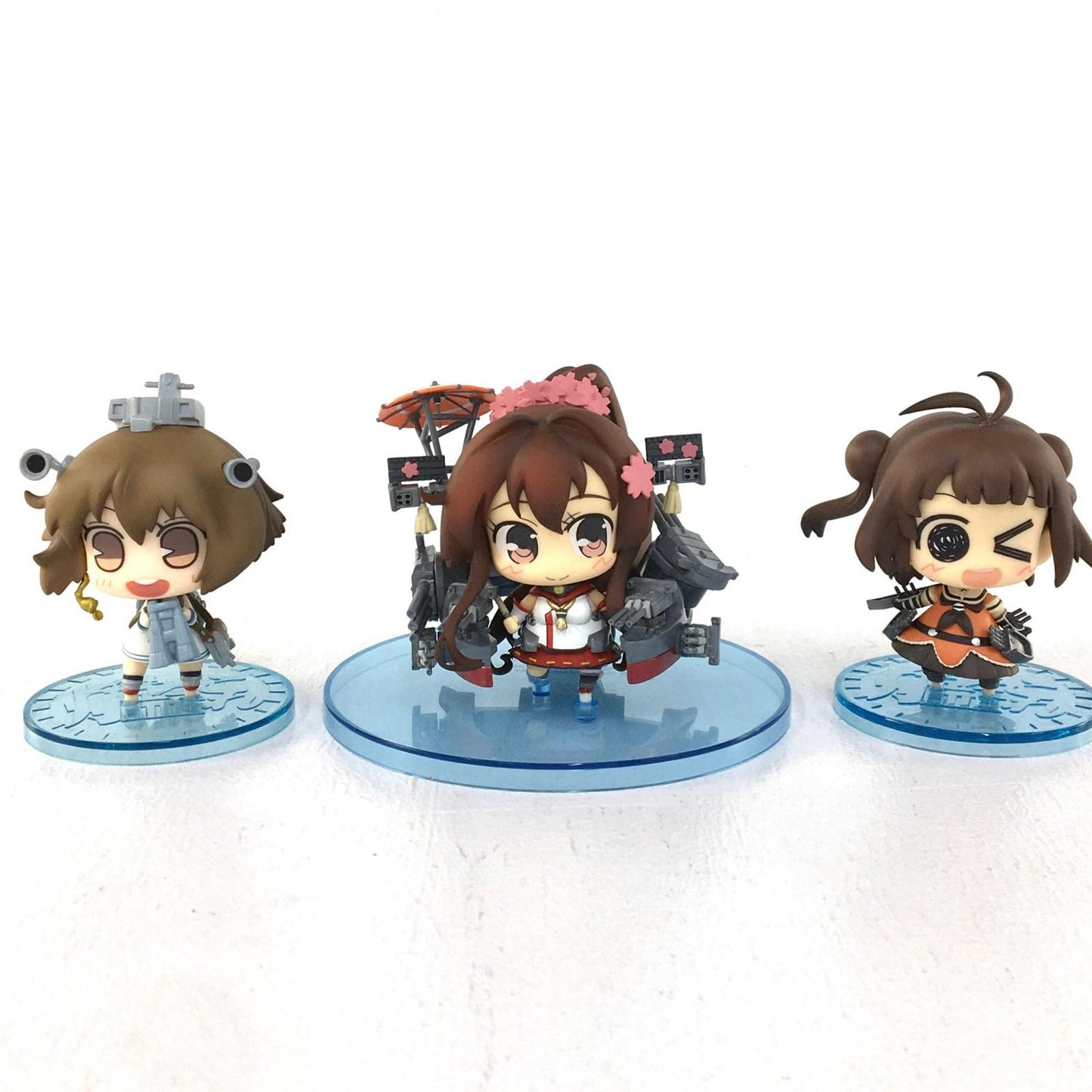 【中古】 艦これ フィギュア 大和 雪風 那珂 ねんどろいど 3体セット【フィギュア】【加古川物流】