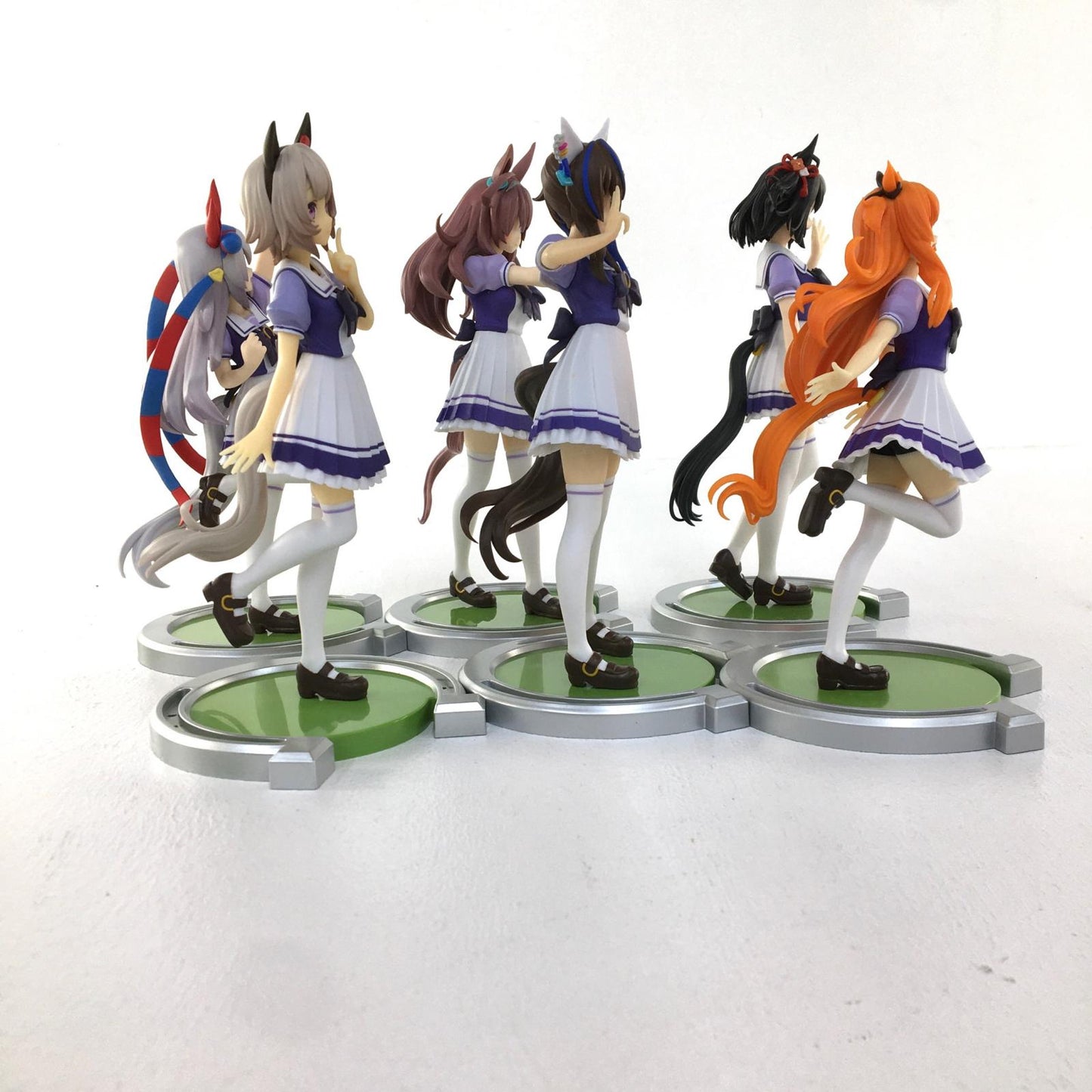 【中古】 ウマ娘 フィギュア ミホノブルボン カレンチャン ダイ 6体セット【フィギュア】【加古川物流】