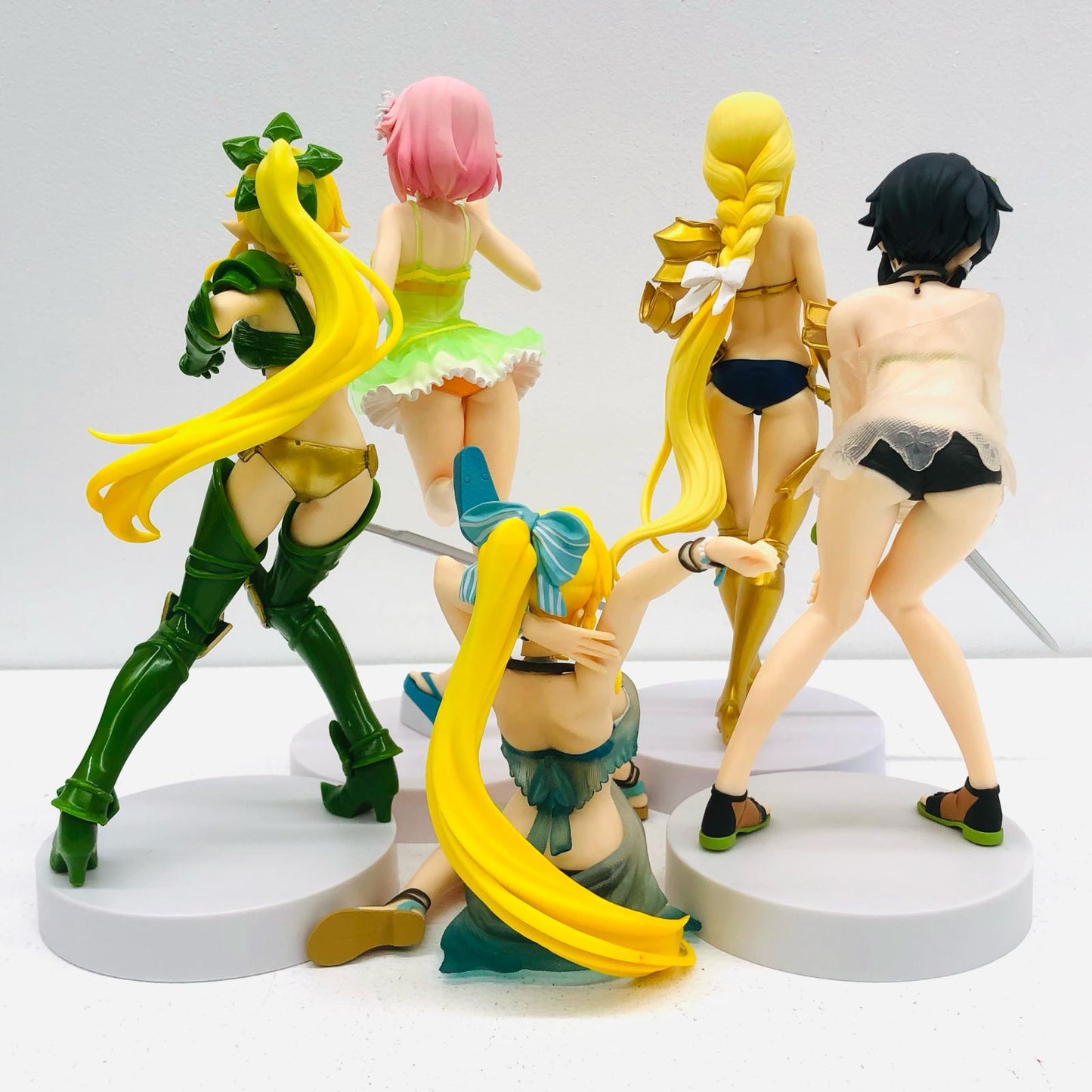 【中古】 ソードアートオンライン フィギュア リーファ鎧 ほか 5体セット【フィギュア】【加古川物流】