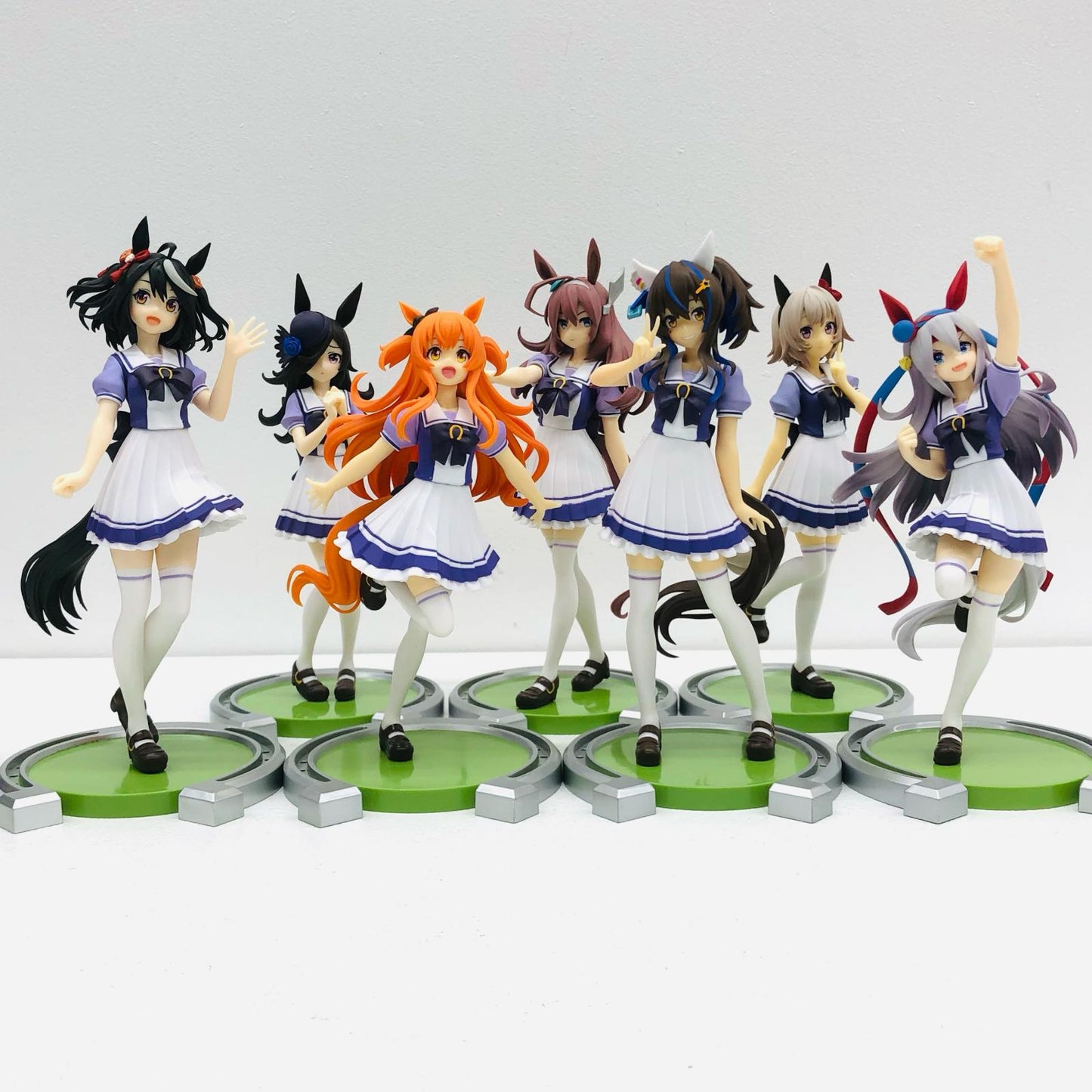 【中古】 ウマ娘 フィギュア キタサンブラック マヤノトップガン ほか 7体セット【フィギュア】【加古川物流】