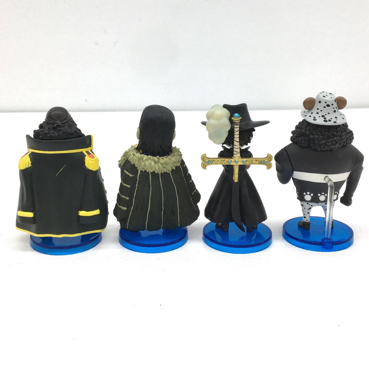 【中古】 ワンピース フィギュア ミホーク クロ コ ダイル ティーチ くま ワールドコレクタブル 4体セット【フィギュア】【加古川物流】