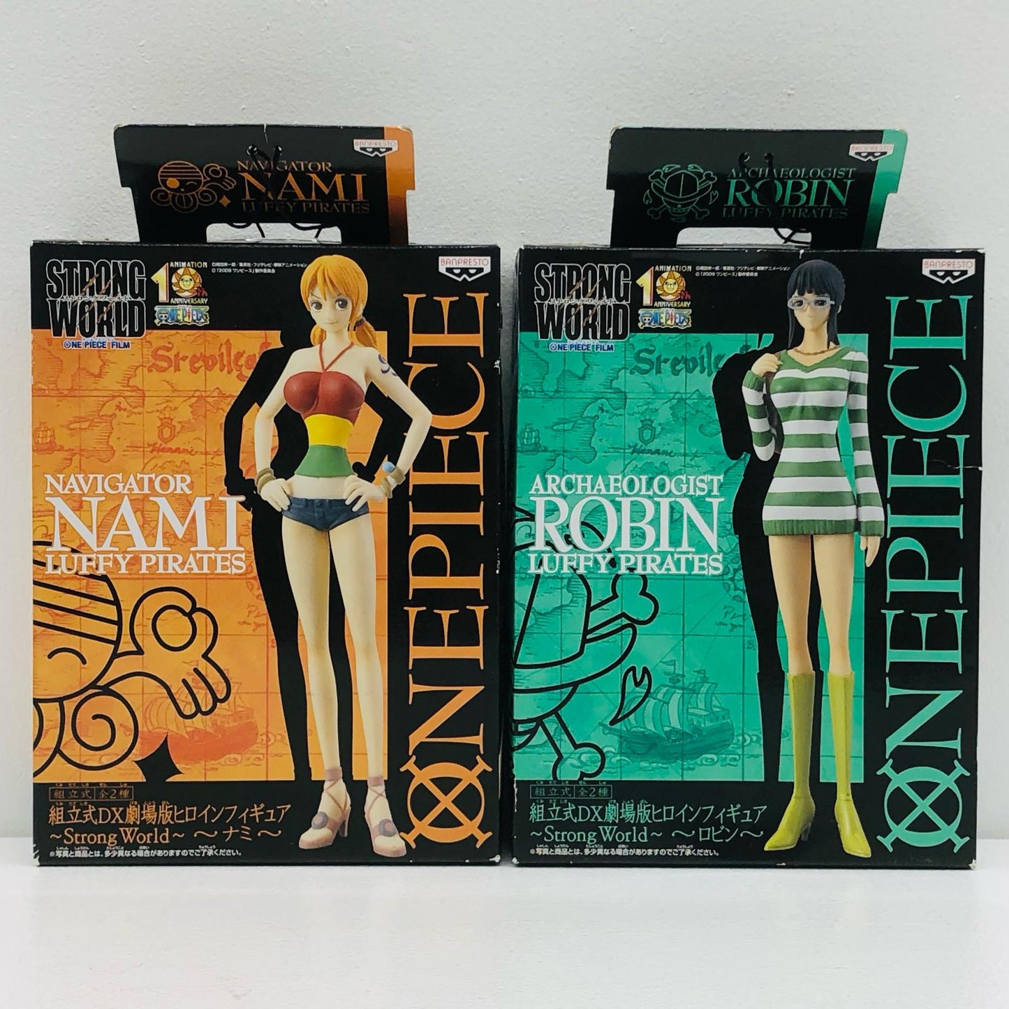 【中古】 ワンピース フィギュア ナミ ロビン 2体セット【フィギュア】【加古川物流】